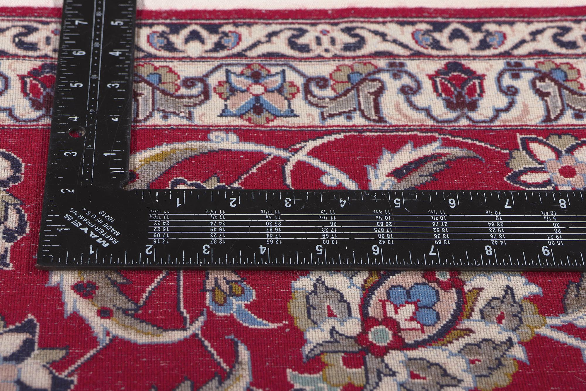 20th Century Vintage Persian Isfahan Rug For Sale