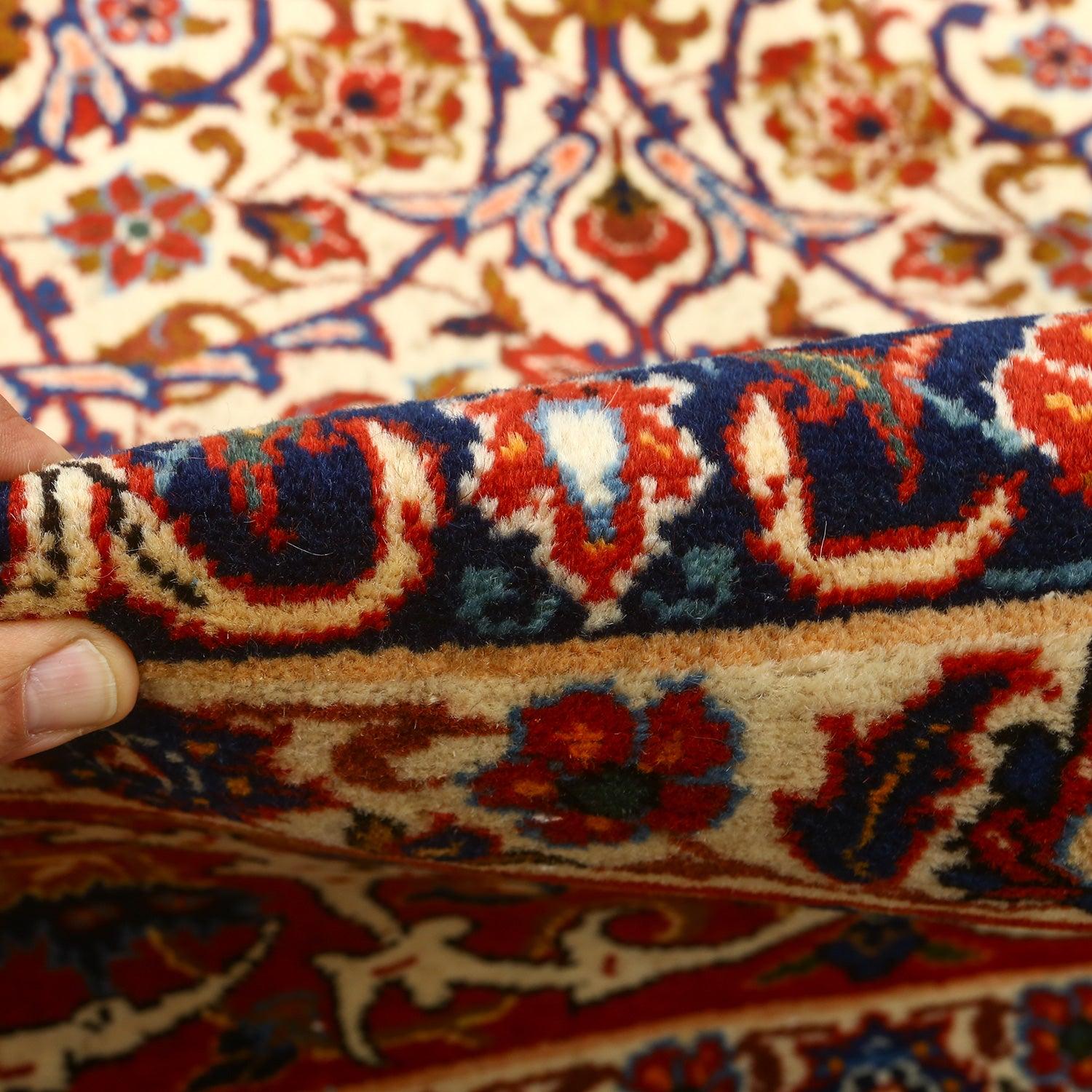 Isfahan rugs are renowned for their exceptional quality, intricate designs, and rich cultural heritage. Handwoven in the historic city of Isfahan, these rugs feature a blend of luxurious wool and silk, creating a stunning contrast of texture and