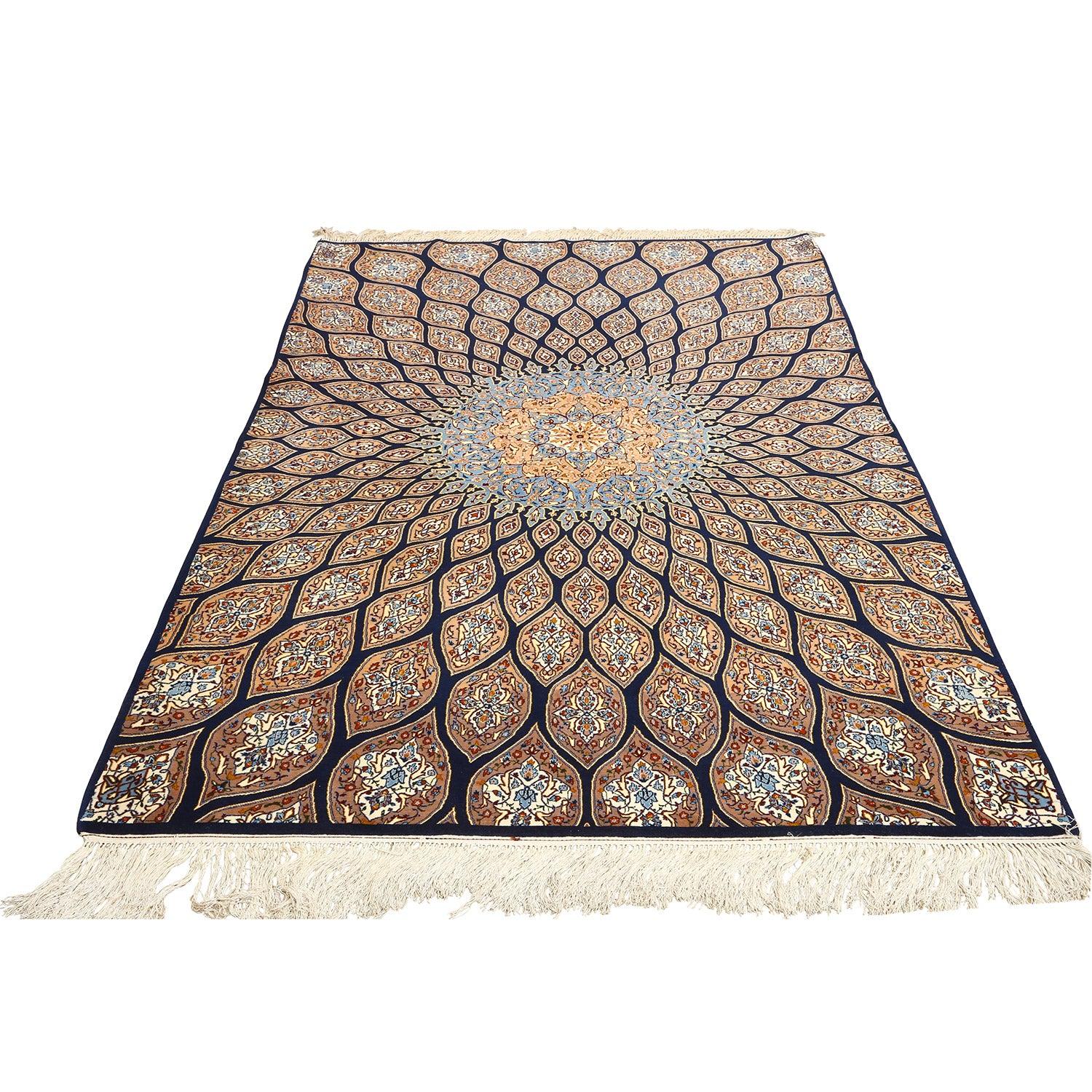 Isfahan rugs are renowned for their exceptional quality, intricate designs, and rich cultural heritage. Handwoven in the historic city of Isfahan, these rugs feature a blend of luxurious wool and silk, creating a stunning contrast of texture and