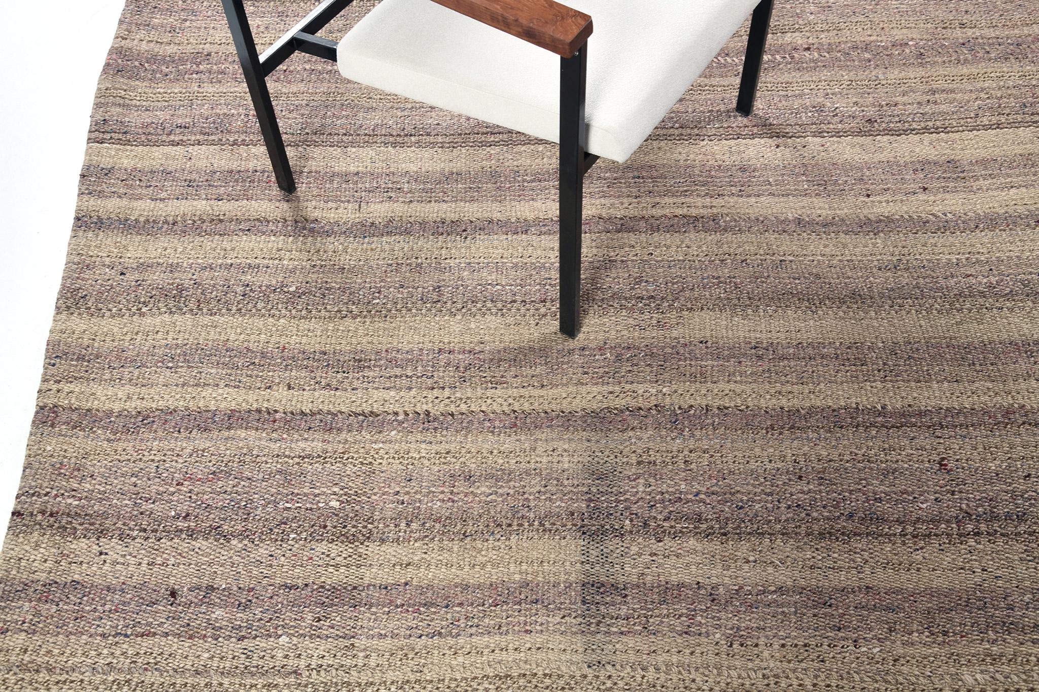 Persischer Jejim Kilim Flachgewebe-Teppich, Vintage im Angebot 4