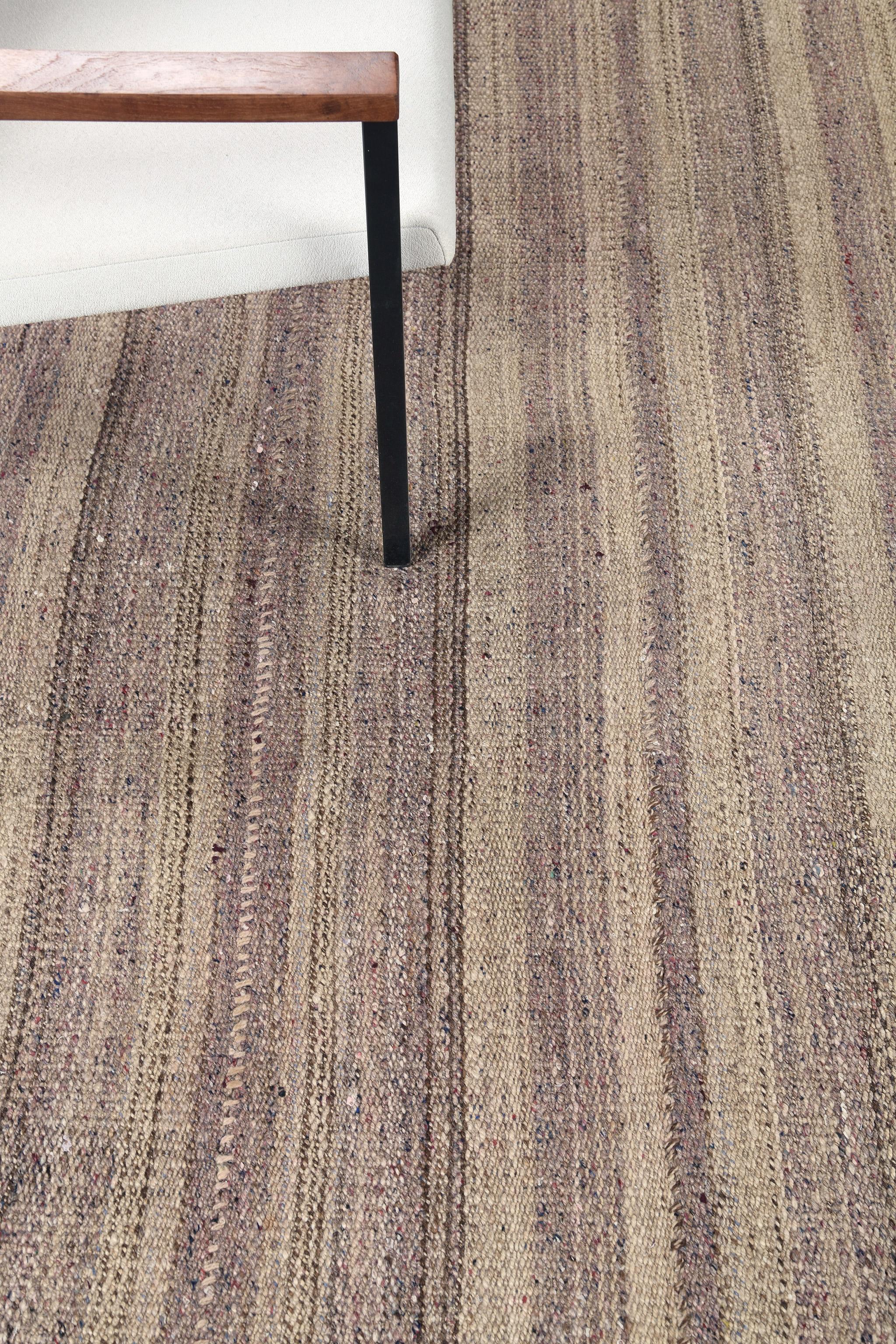 Persischer Jejim Kilim Flachgewebe-Teppich, Vintage im Zustand „Gut“ im Angebot in WEST HOLLYWOOD, CA