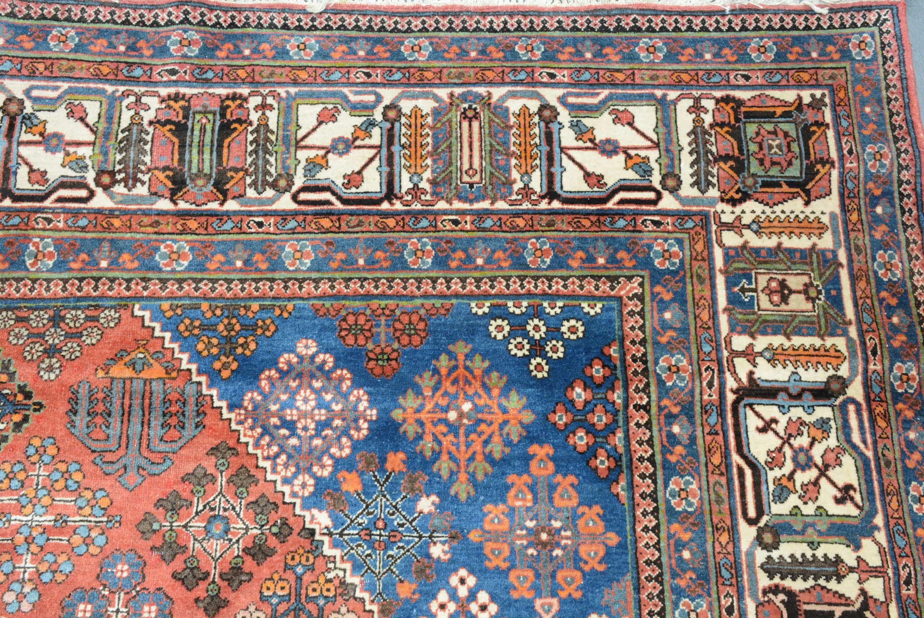Woven Vintage Persian Joshaghan Carpet For Sale