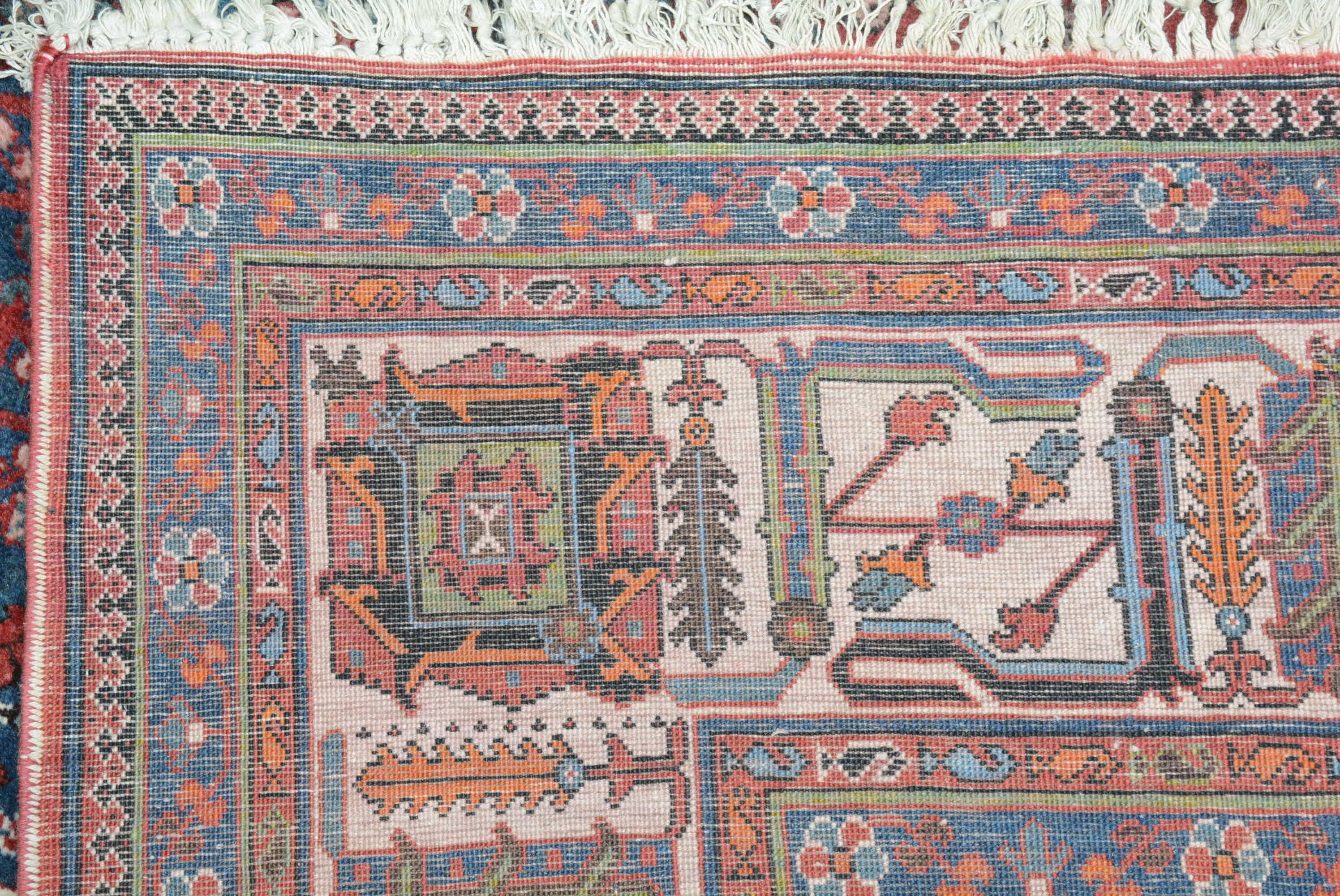 Vintage Persian Joshaghan Carpet For Sale 3