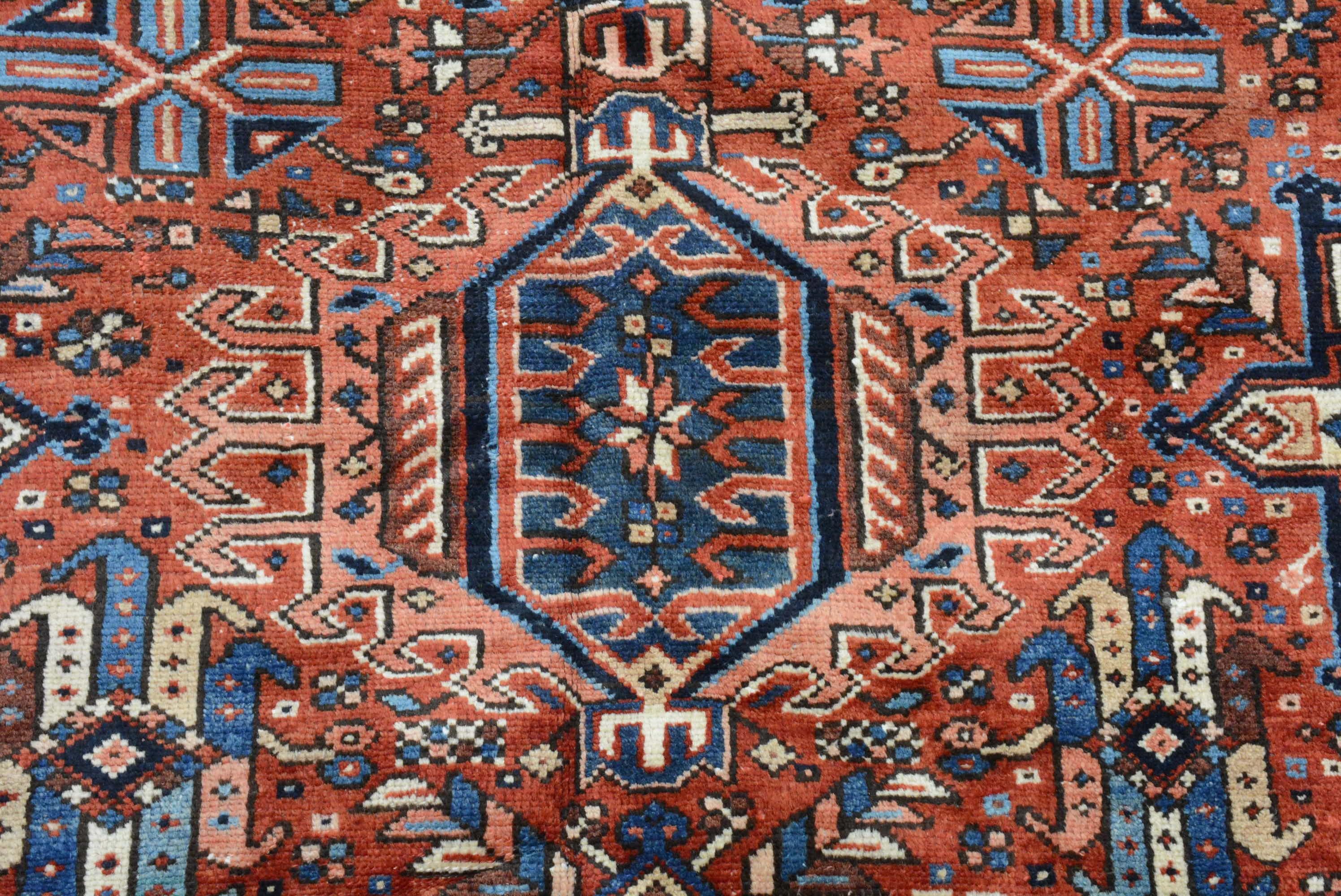 Tappeto persiano Karadja vintage In condizioni ottime in vendita a Closter, NJ