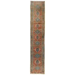 Vintage Persian Karadja Runner  3' x 16'3