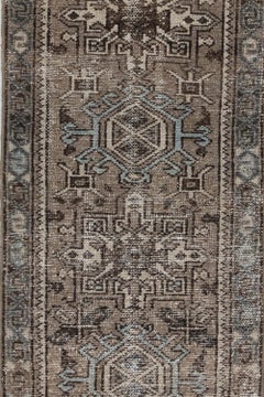 Vintage Persian Karaja Runner Rug