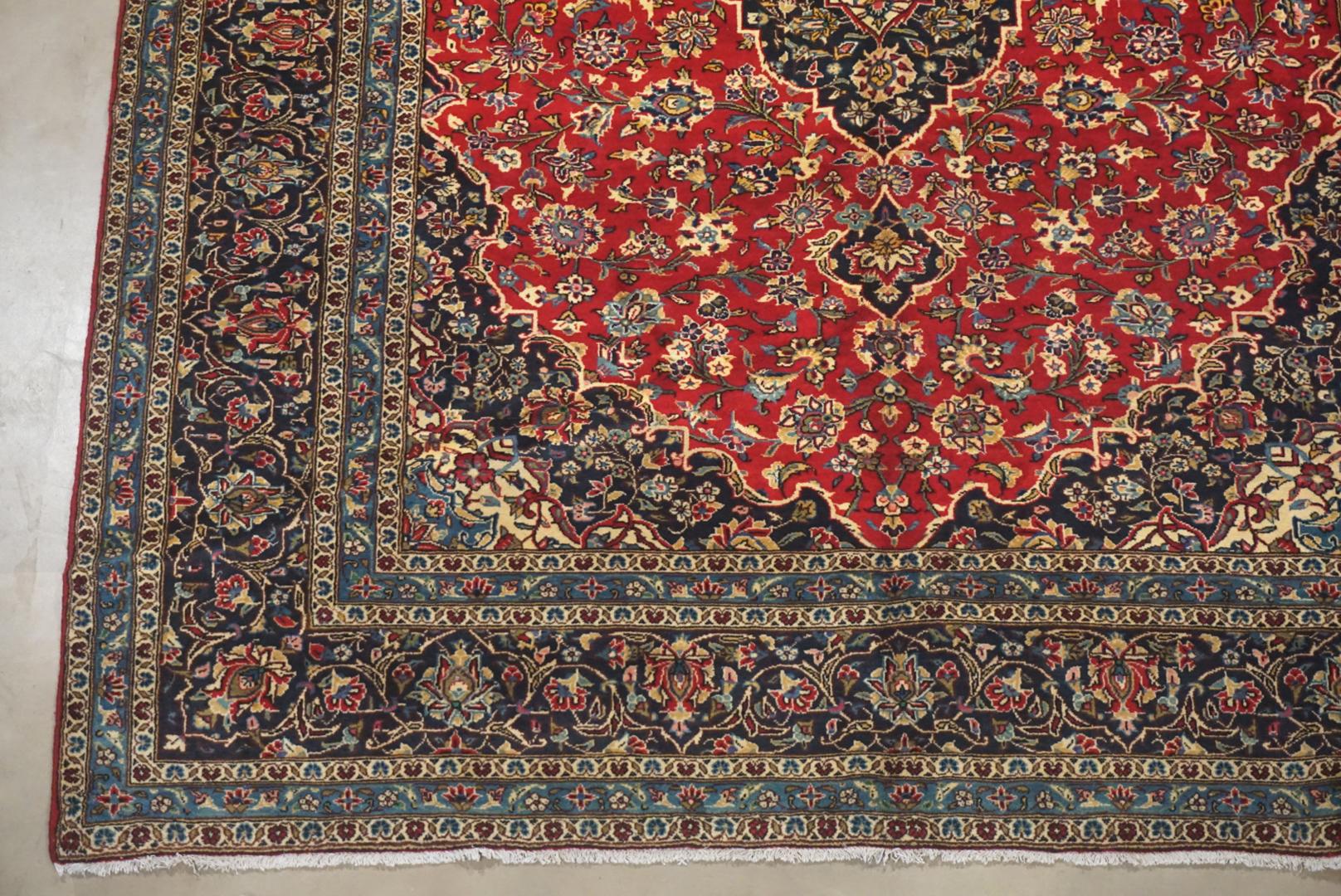 Vintage Persian Kashan, circa 1970 For Sale at 1stDibs