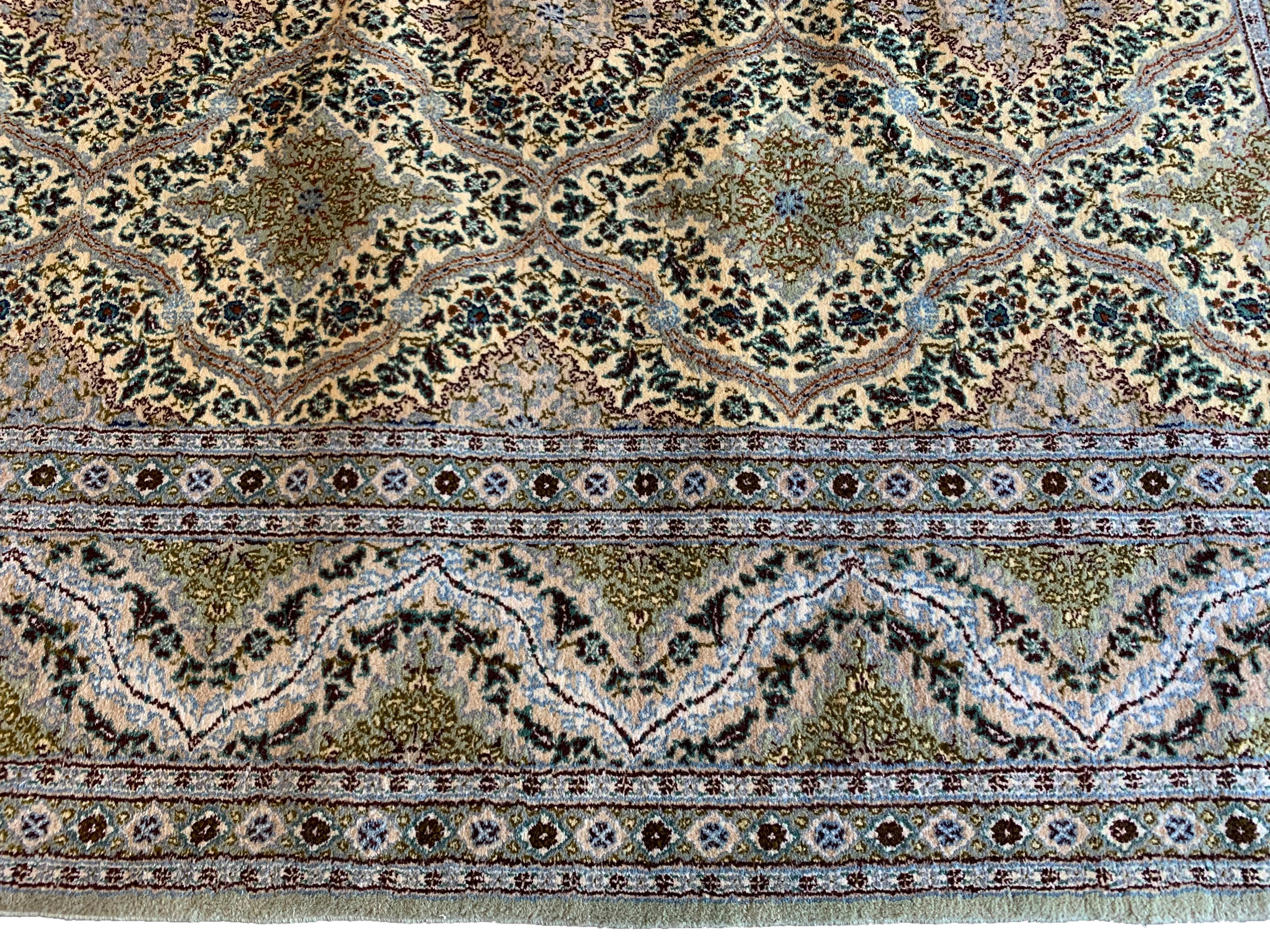 Kashan persiano d'epoca, 1970 circa In condizioni ottime in vendita a Laguna Hills, CA