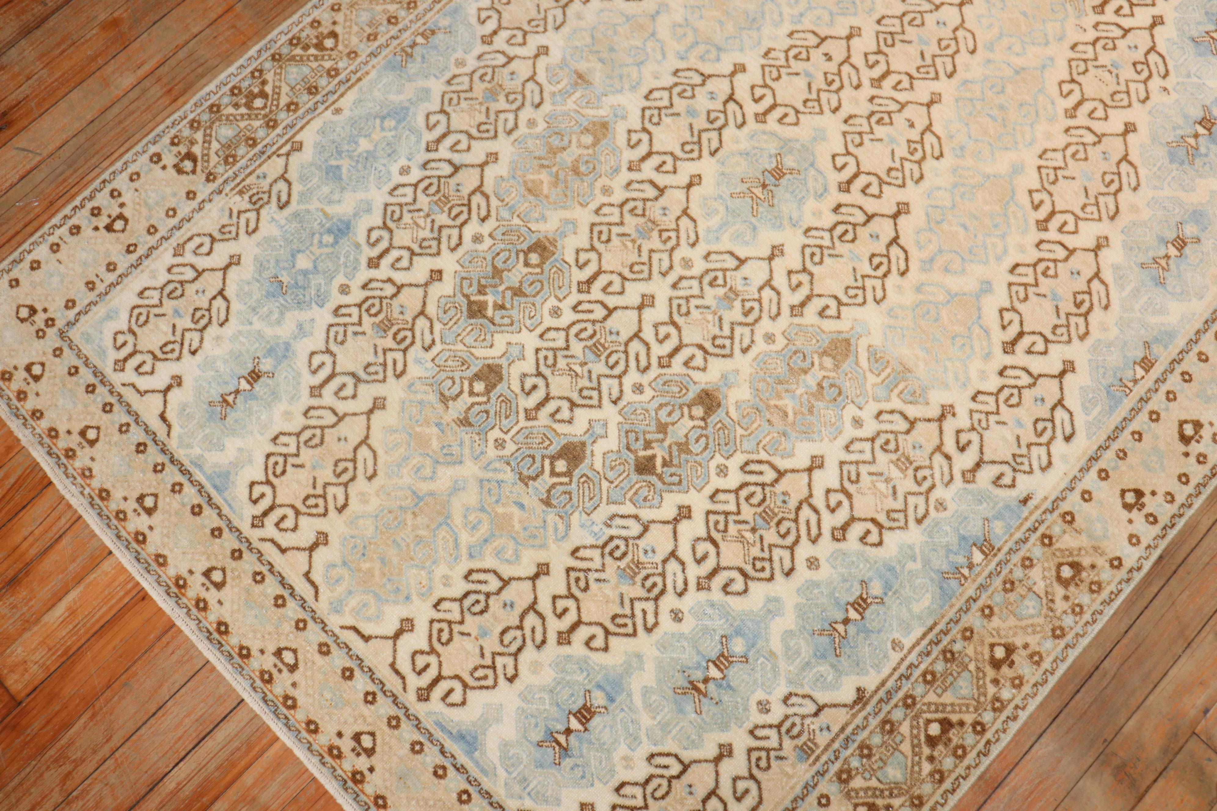 Vintage Persian Kashan In Good Condition For Sale In New York, NY