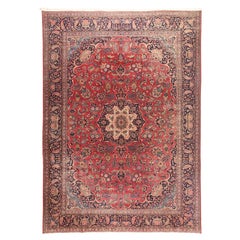 Vintage Persian Kashan Rug 10'5'' x 14'6''