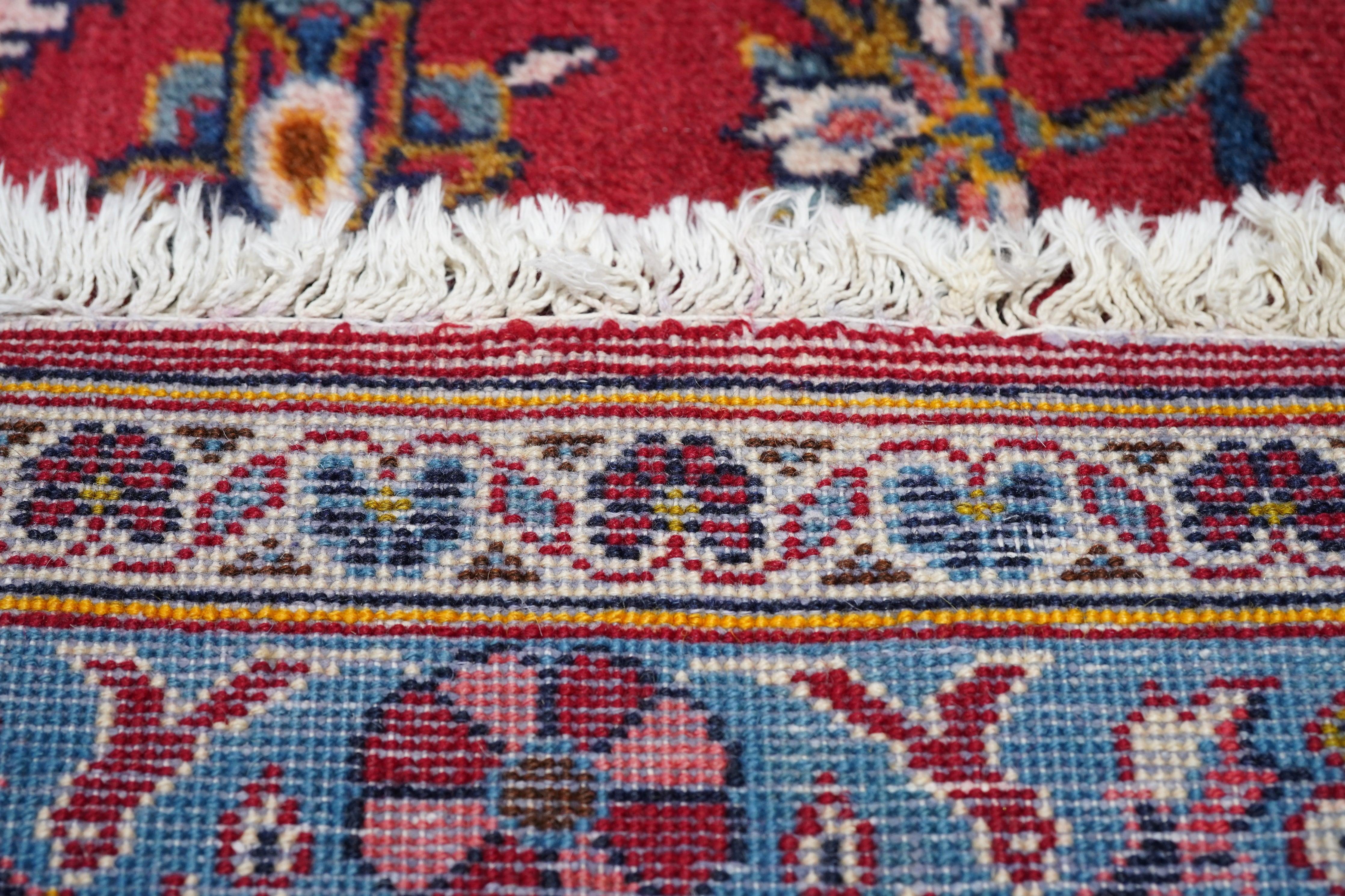 Tappeto persiano vintage Kashan 10'8'' x 14'3'' in vendita 6