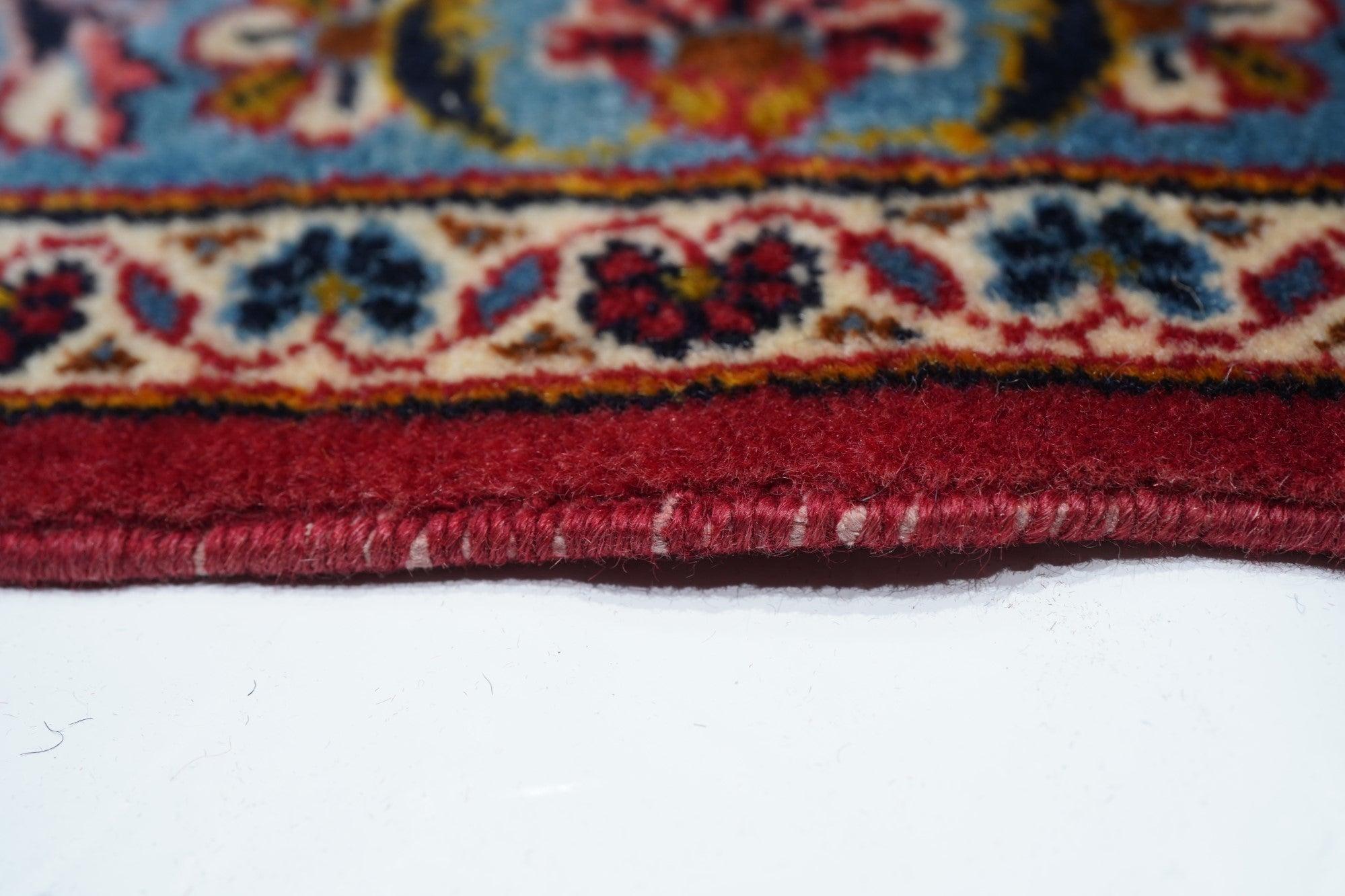 Tappeto persiano vintage Kashan 10'8'' x 14'3'' In condizioni buone in vendita a New York, NY