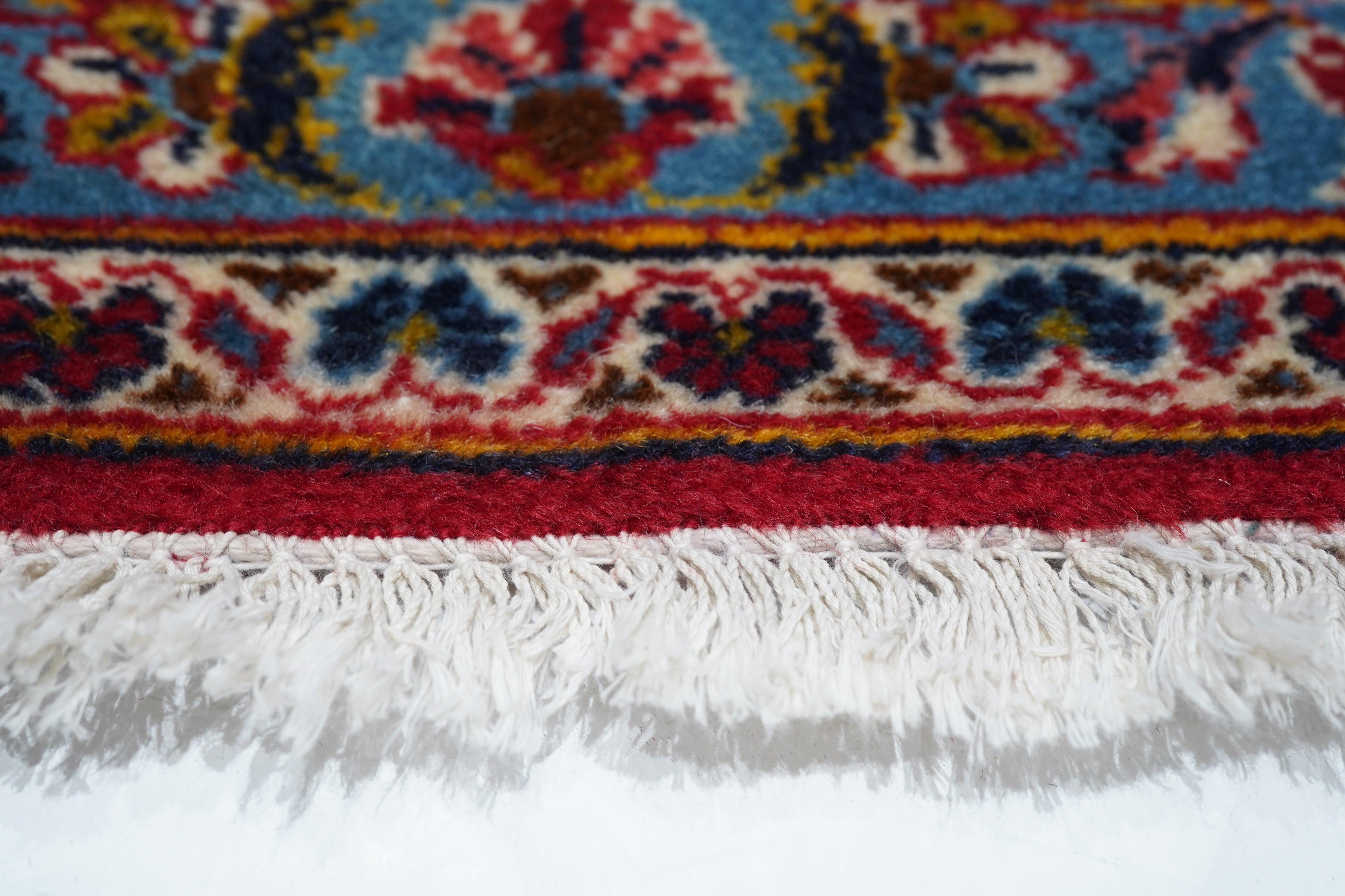 Tappeto persiano vintage Kashan 10'8'' x 14'3'' in vendita 3