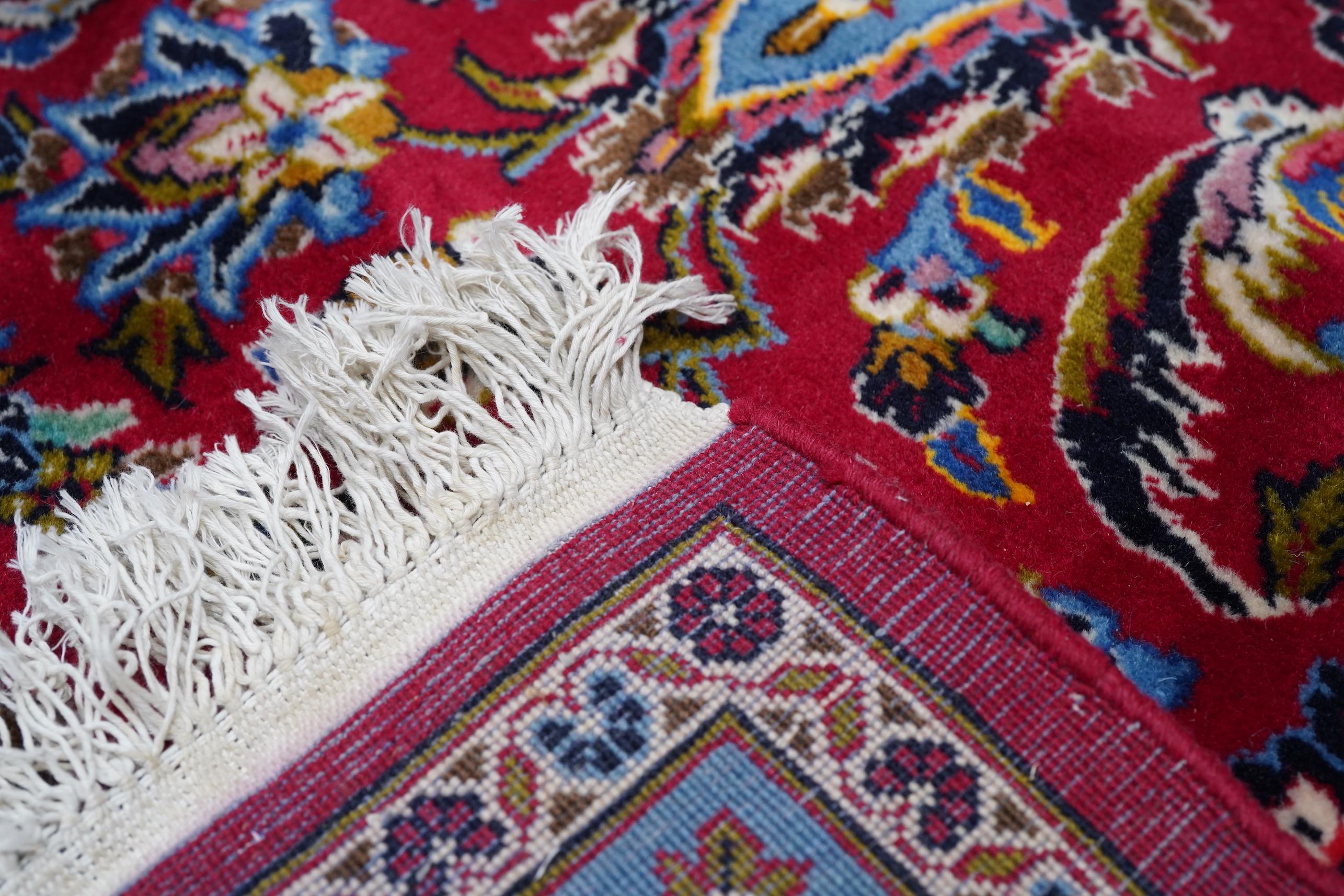 Tappeto persiano vintage Kashan 12'9