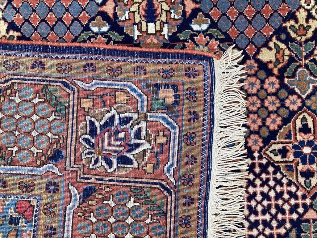 Vintage Persian Kashan Rug 2.20m x 1.35m For Sale 10