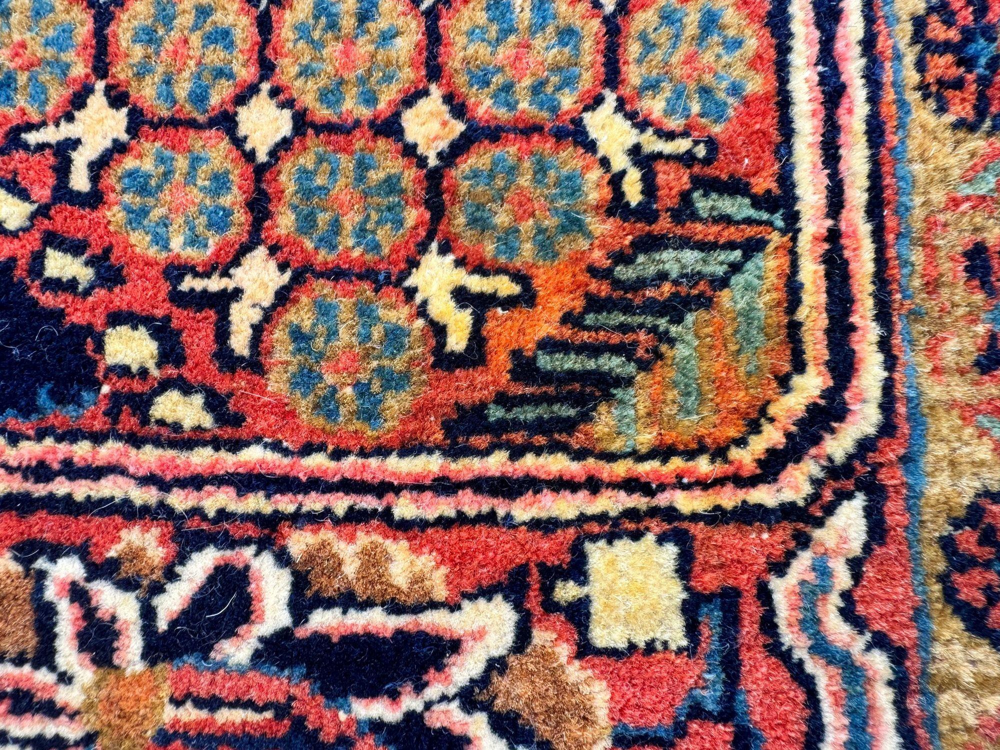 Vintage Persian Kashan Rug 2.20m x 1.35m in vendita 11