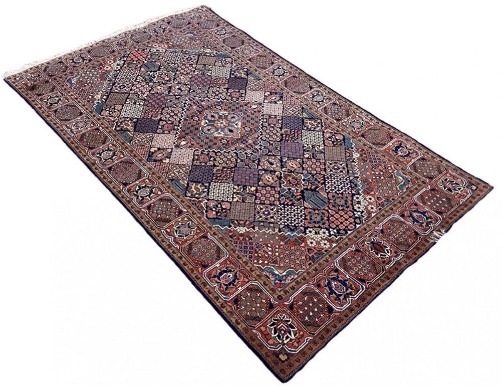 Vintage Persian Kashan Rug 2.20m x 1.35m In condizioni buone in vendita a St. Albans, GB