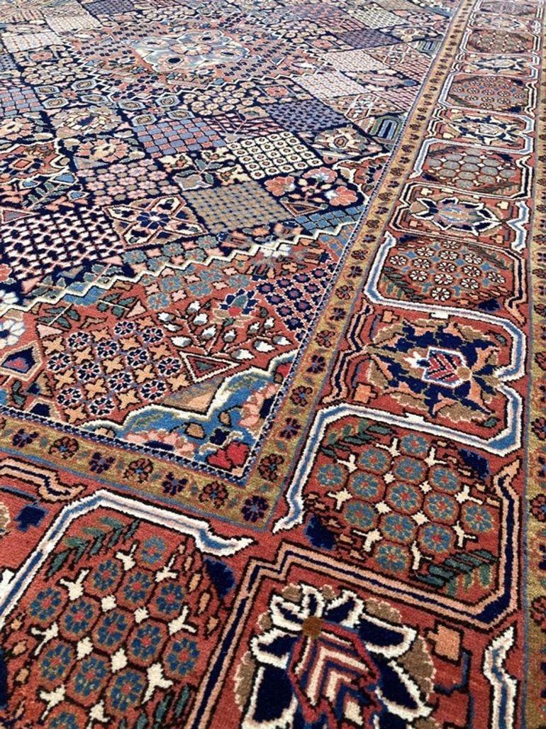 Vintage Persian Kashan Rug 2.20m x 1.35m in vendita 3