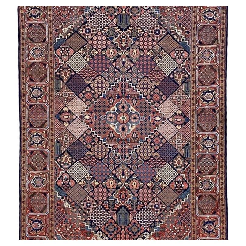 Vintage Persian Kashan Rug 2.20m x 1.35m