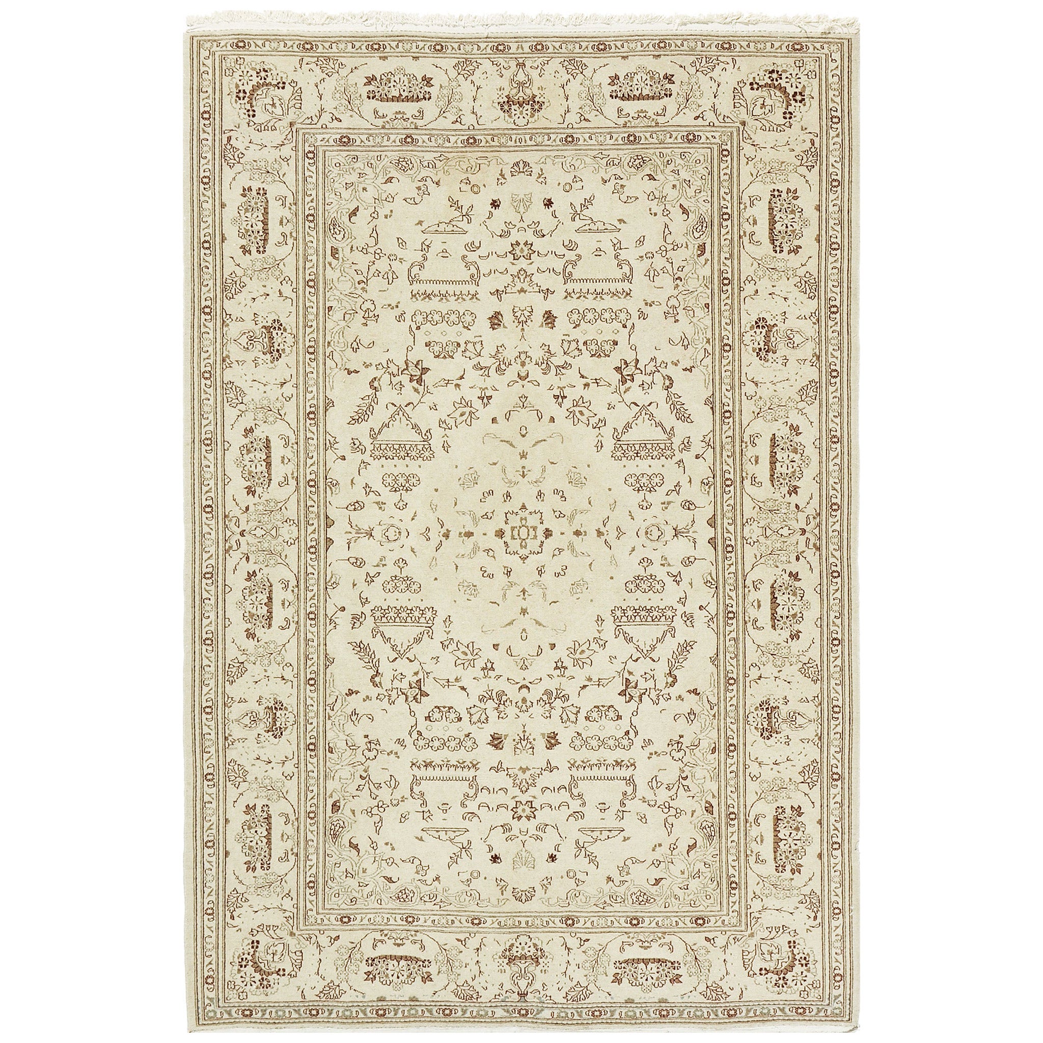 Alfombra Persa Kashan Vintage 25275 en venta