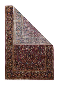 Vintage Persian Kashan Rug 4'3'' x 6'6''