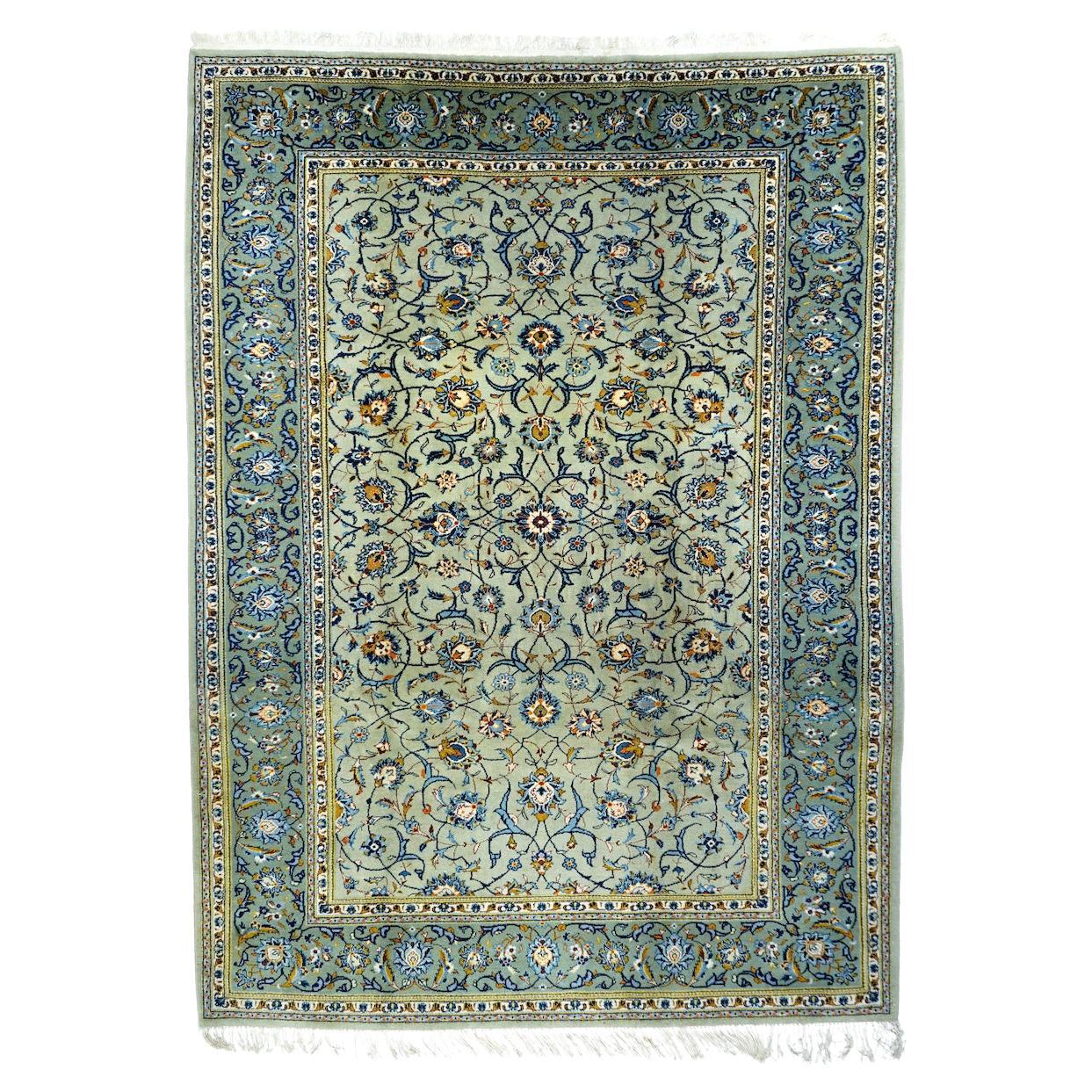 Tapis persan Kashan vintage 7'3'' x 10'4''