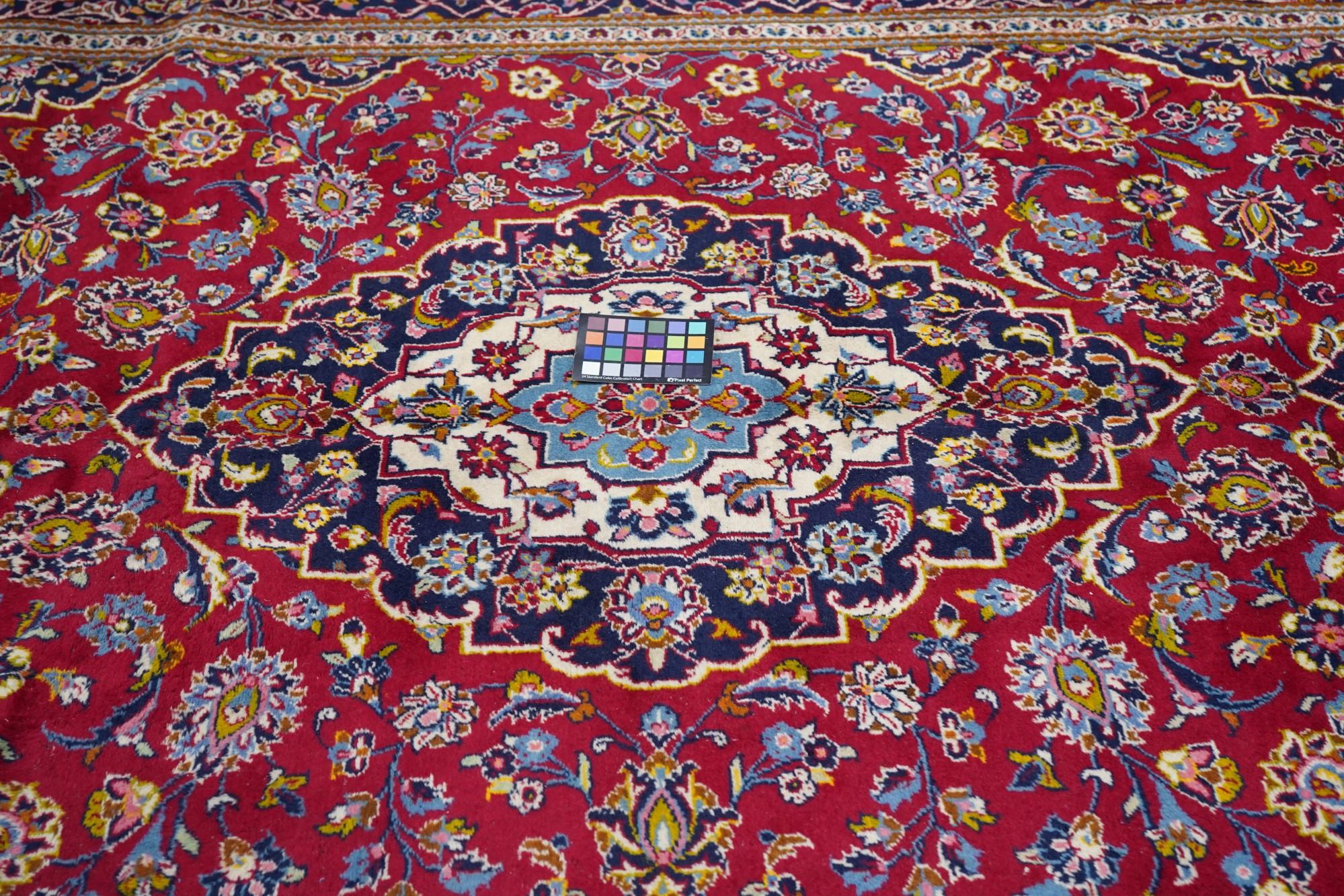 XX secolo Tappeto persiano vintage Kashan 8'0