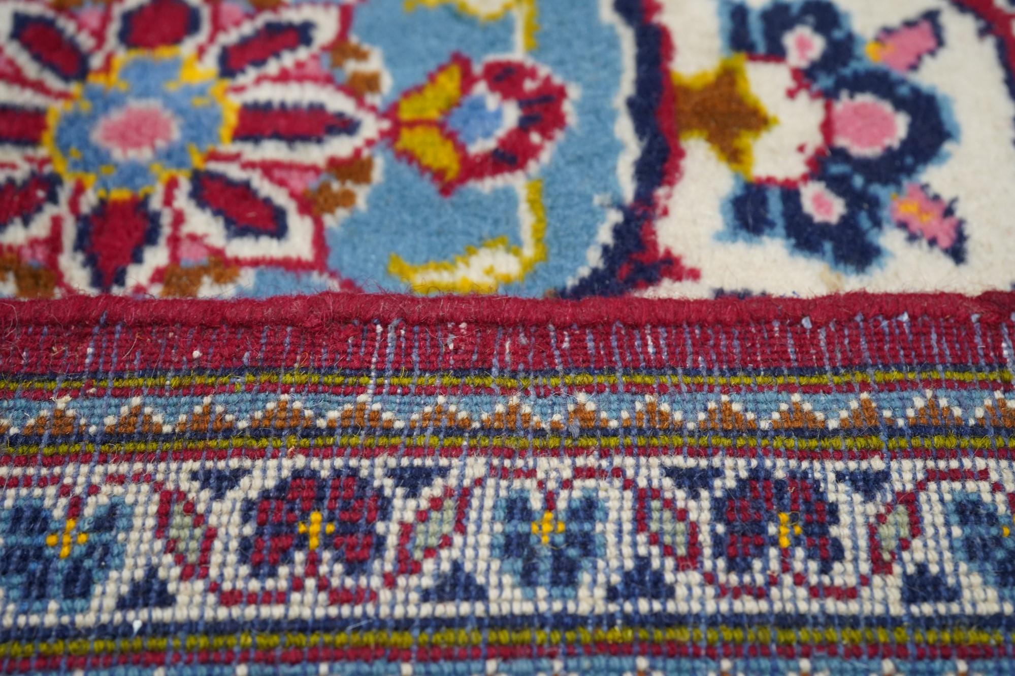 Tappeto persiano vintage Kashan 8'0