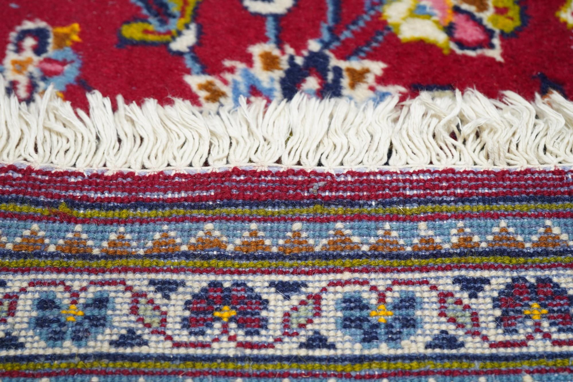 Tappeto persiano vintage Kashan 8'0