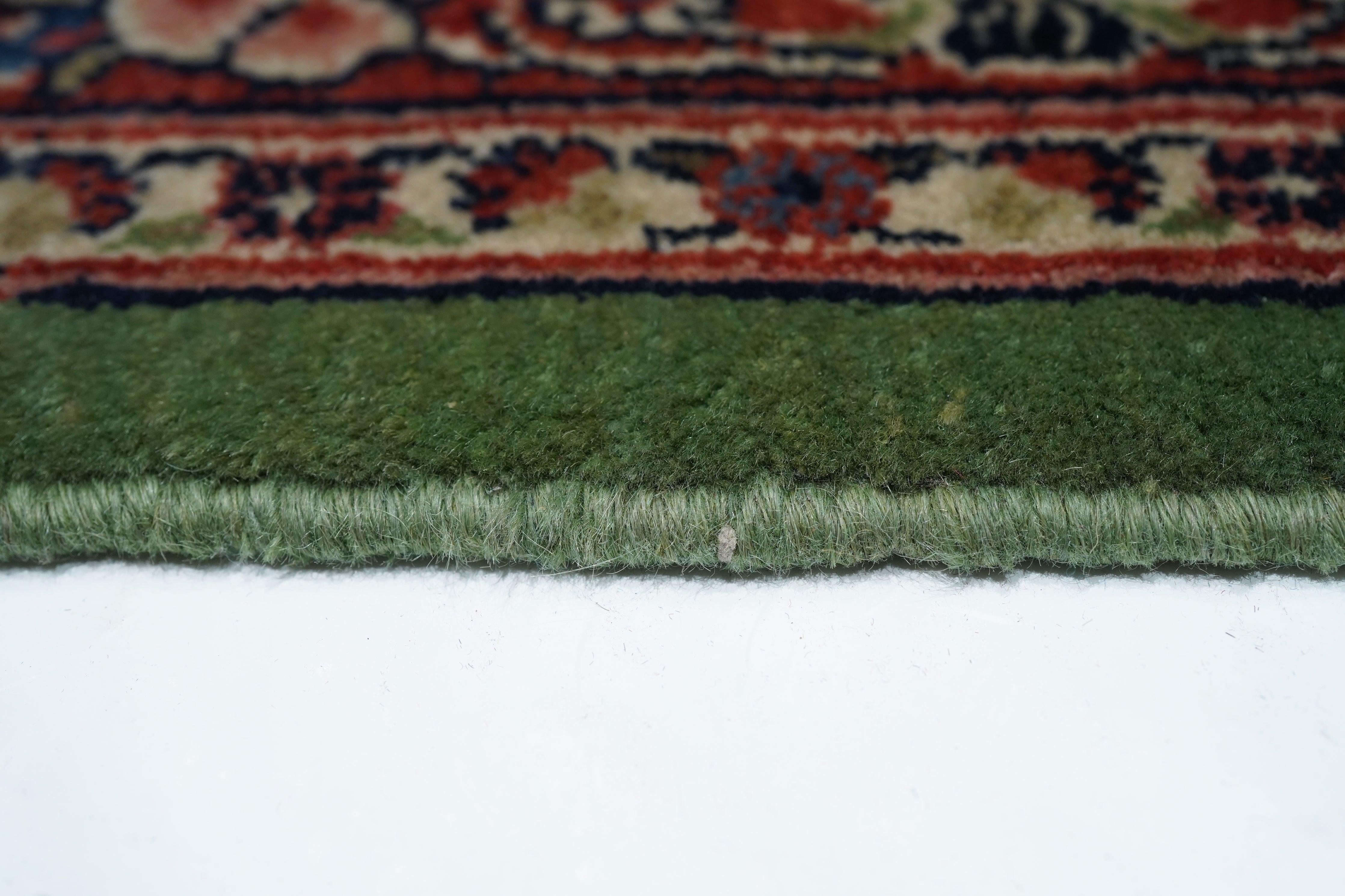 Persiano Tappeto persiano vintage Kashan 9'11'' x 13'10'' in vendita