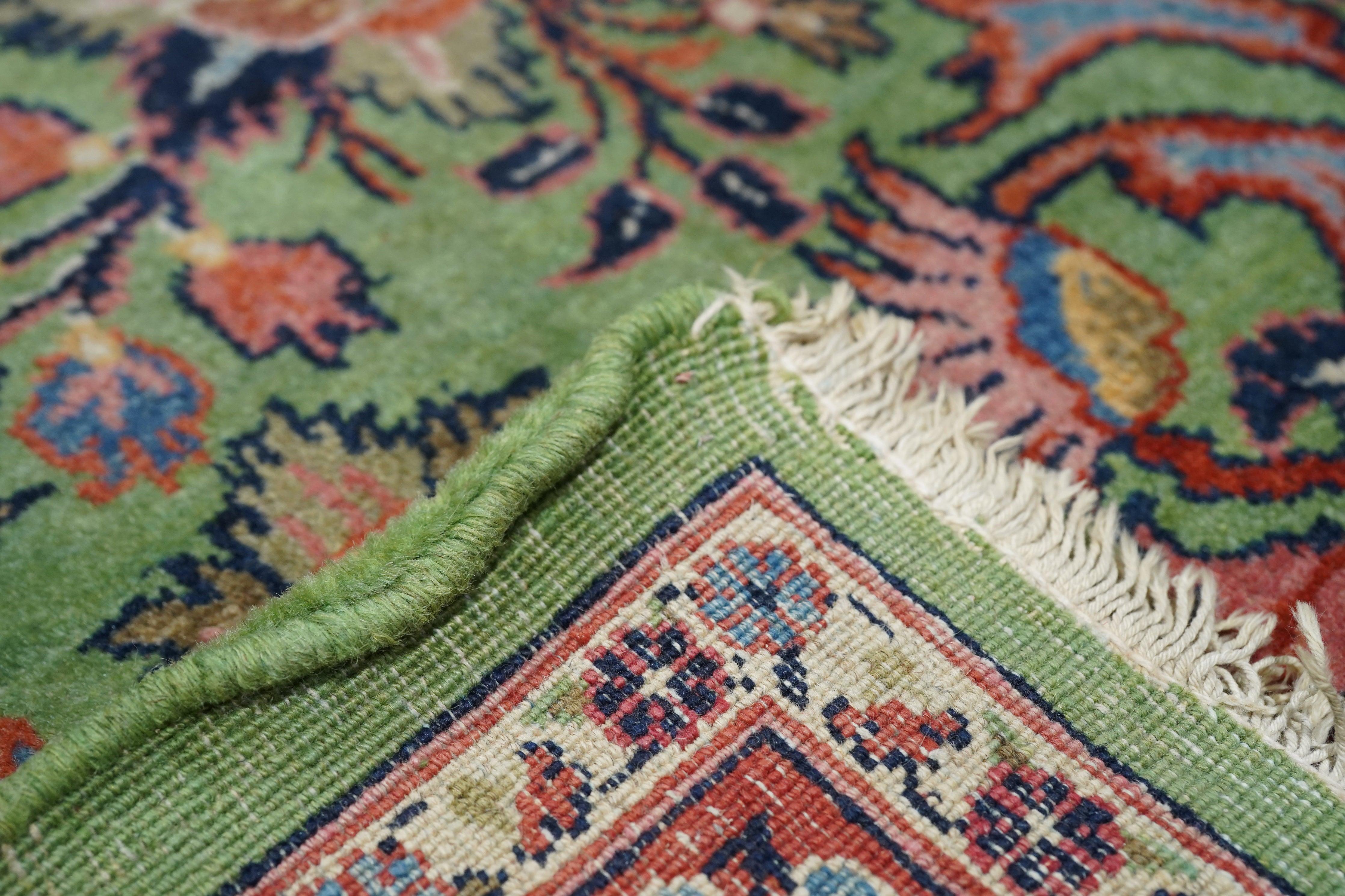 Tappeto persiano vintage Kashan 9'11'' x 13'10'' in vendita 1