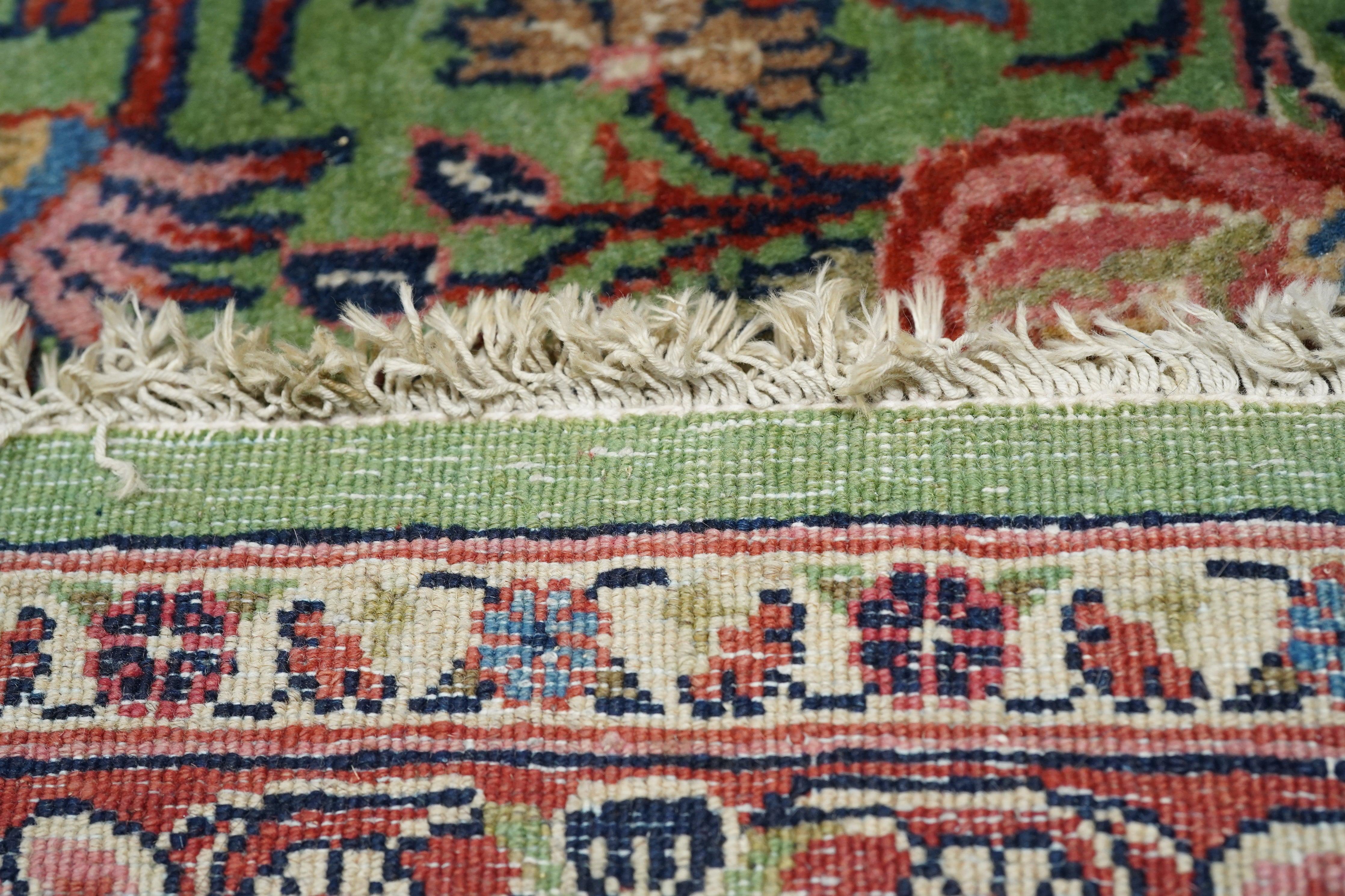 Tappeto persiano vintage Kashan 9'11'' x 13'10'' in vendita 2