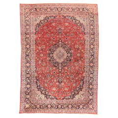 Tapis persan Kashan vintage 9'11'' x 14'6''