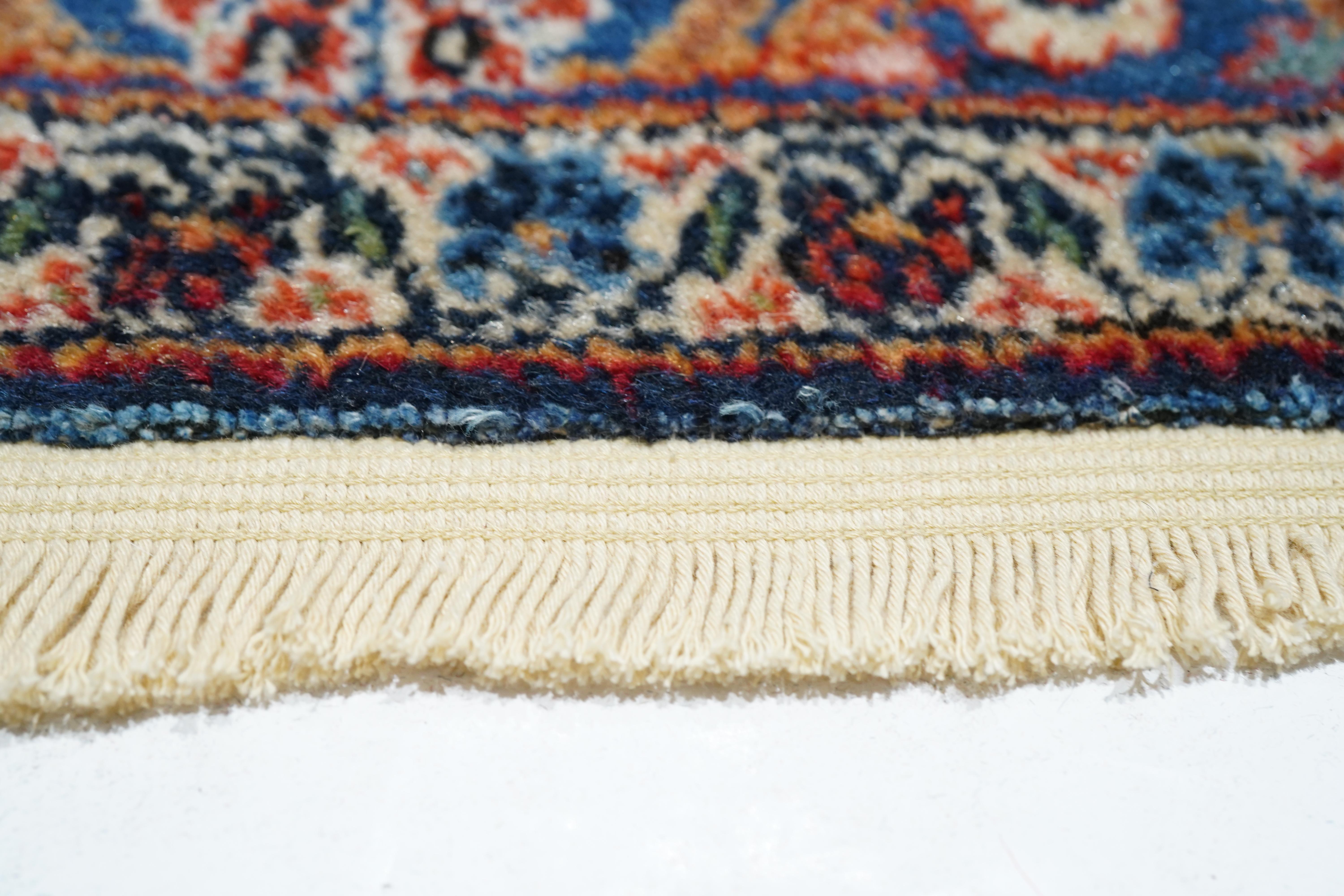 Vintage Persian Kashan Rug 9’8” x 12’6” For Sale 1
