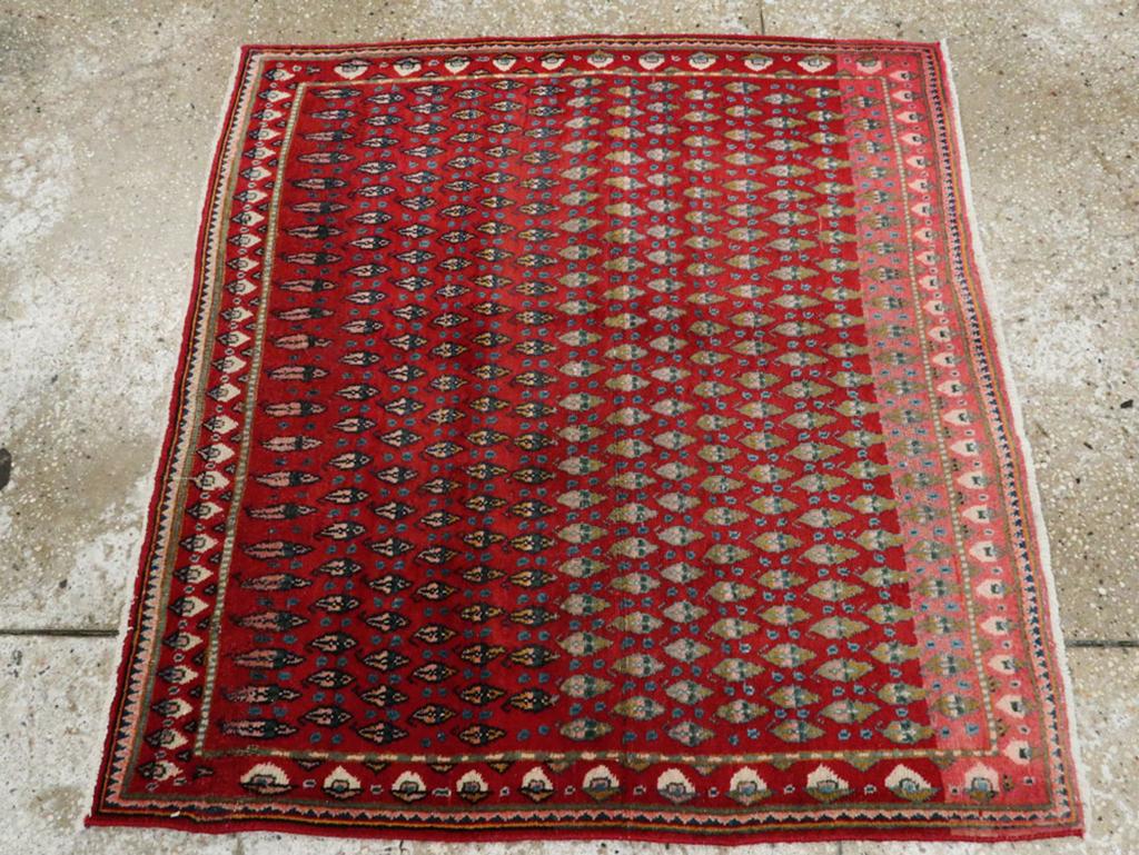 Persischer Kashan-Teppich (Mitte des 20. Jahrhunderts) im Angebot
