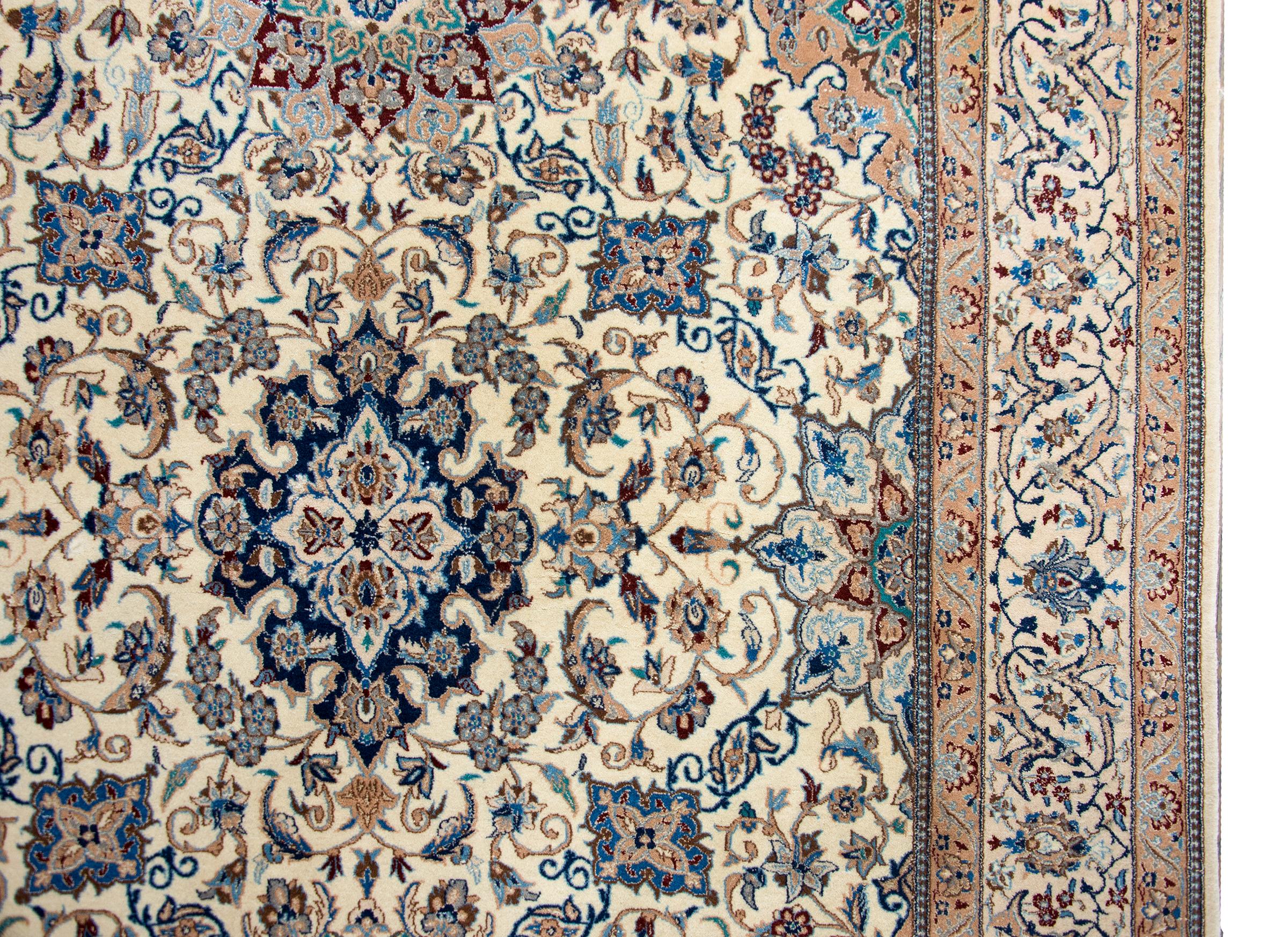 Vintage Persian Kashan Rug For Sale 3