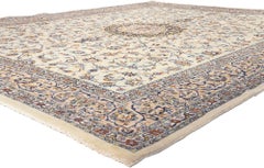 Vintage Persian Kashan Rug, Romantic Chinoiserie Chic Meets Perpetually Posh