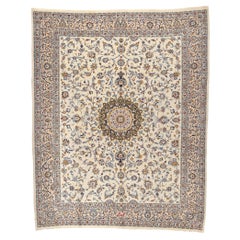 Vintage Persian Kashan Rug, Romantic Chinoiserie Chic Meets Perpetually Posh