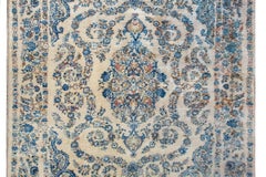 Vintage Persian Kashmir Rug