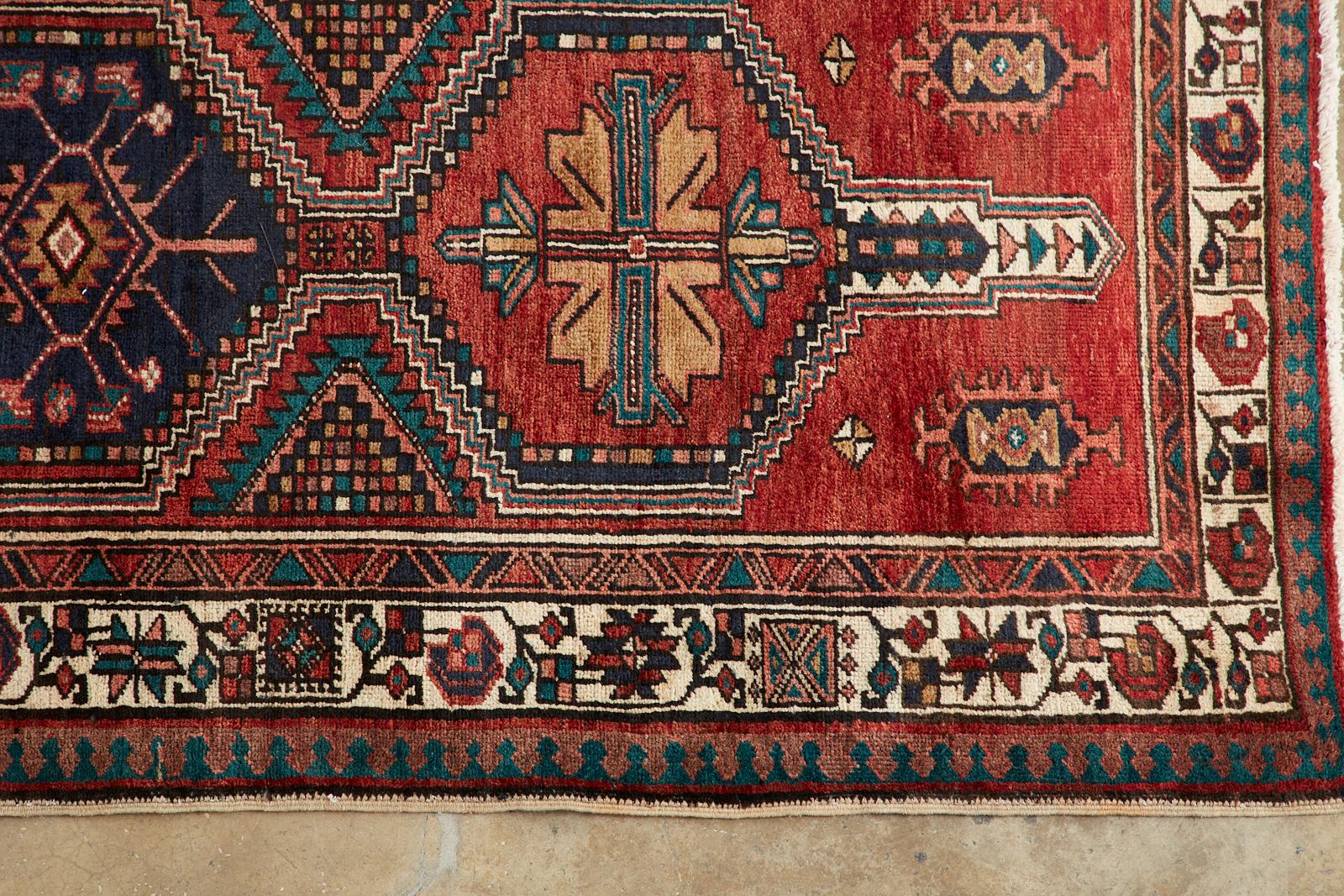 Vintage Northwest Persian Runner Rug For Sale 3