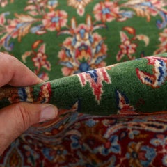 Vintage Persian Kerman Arjomand Pair Rug - Size:11'4 X 8'2