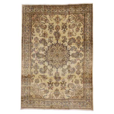 Large Size Fine Antique Persian Kerman Carpet 14'4