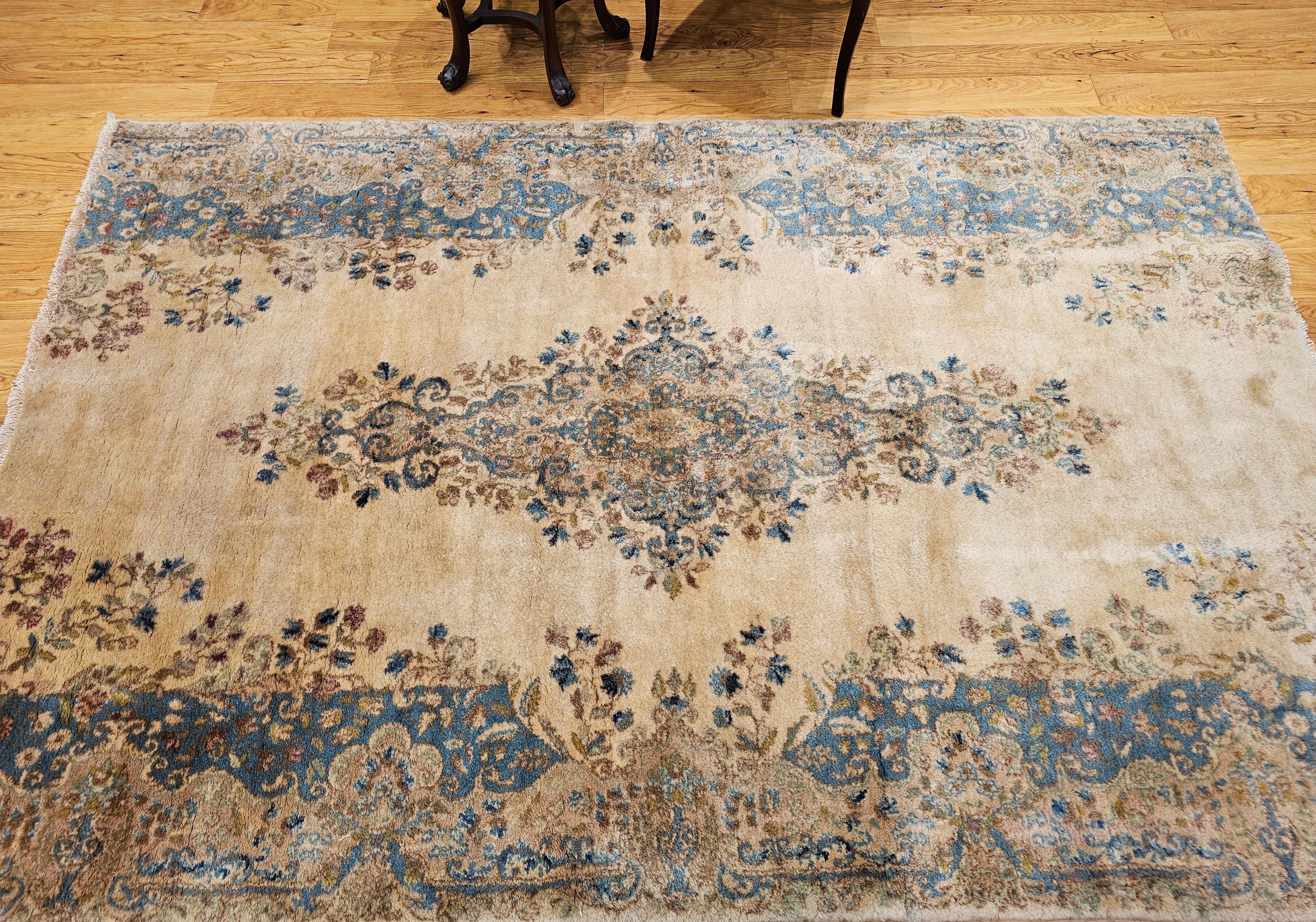 Vintage Kerman persiano in vendita 8
