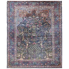 Vintage Kerman Lavar "Albero della vita"