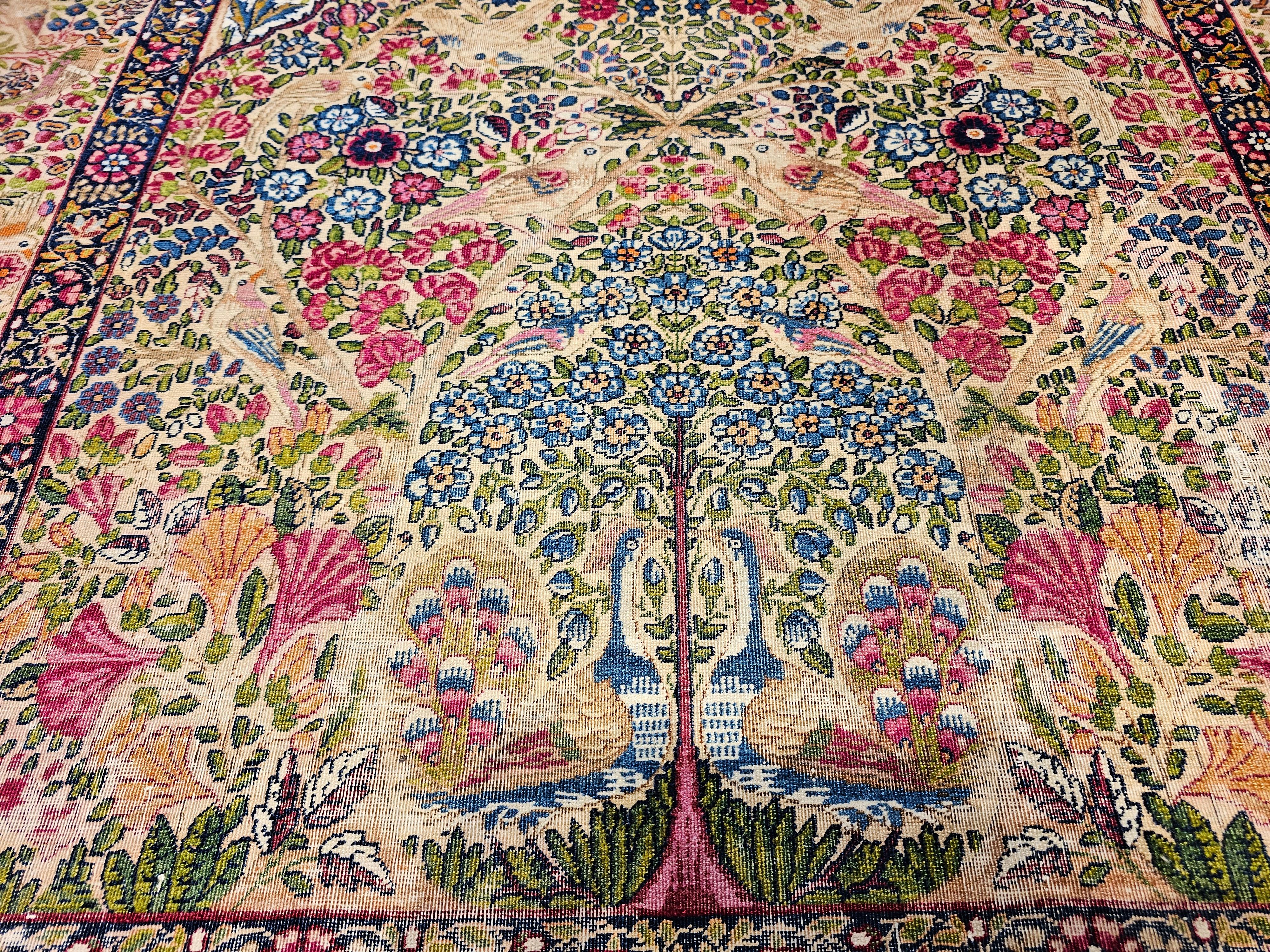 XX secolo Vintage Kerman Lavar persiano 