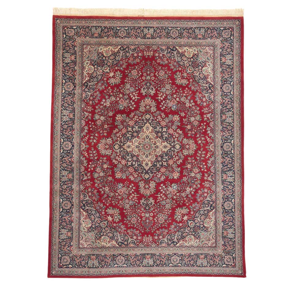 Vintage Pakistani Rug, Regal Charm Meets Casual Elegance For Sale at ...