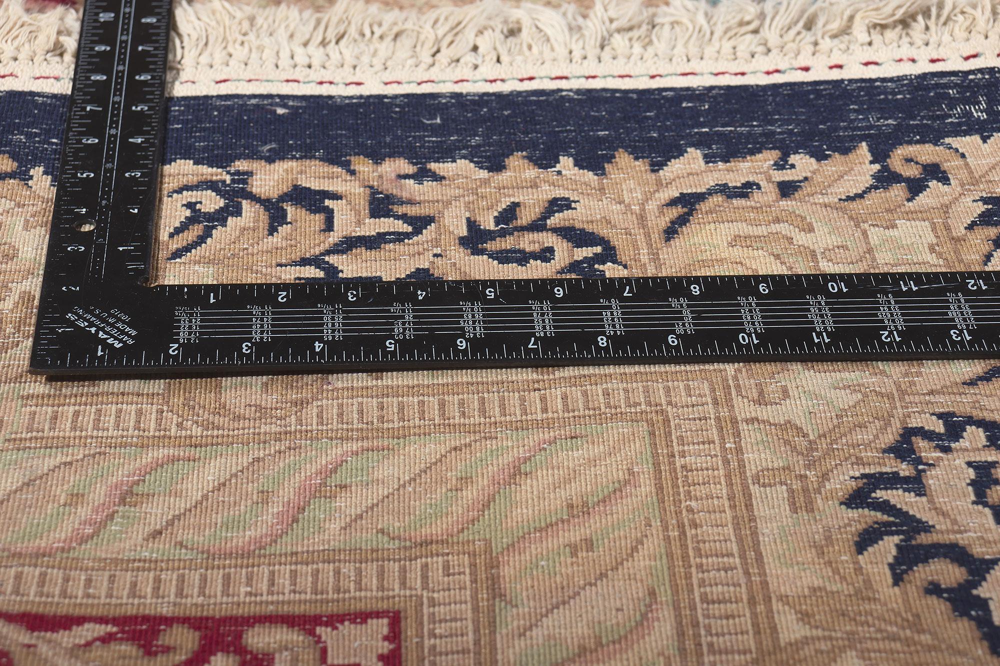 Persischer Kerman-Teppich im Vintage-Stil, 11'09 x 17'06 (20. Jahrhundert) im Angebot