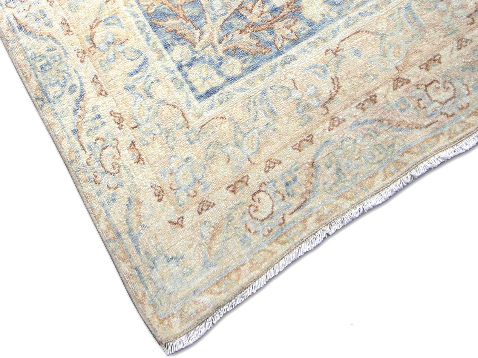Kirman Vintage Persian Kerman Rug - 12'5