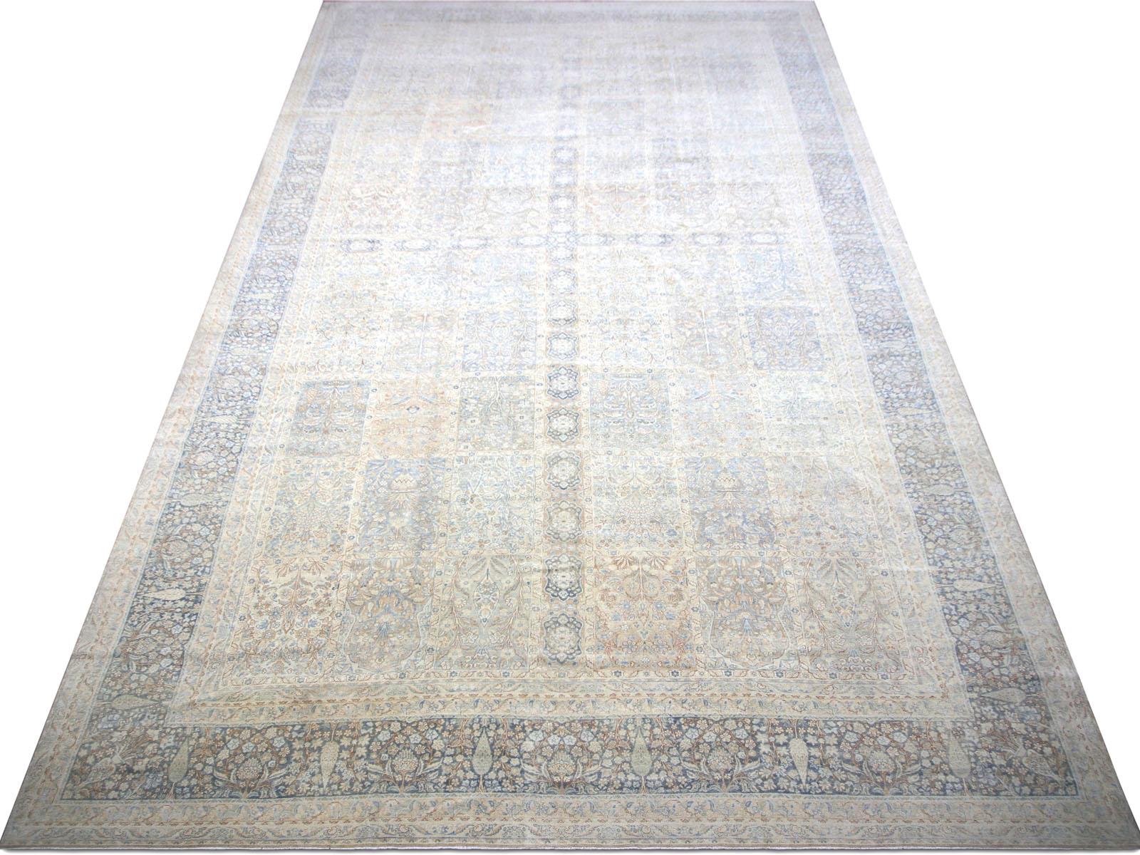 Vintage Persisch Kerman Teppich - 12'5