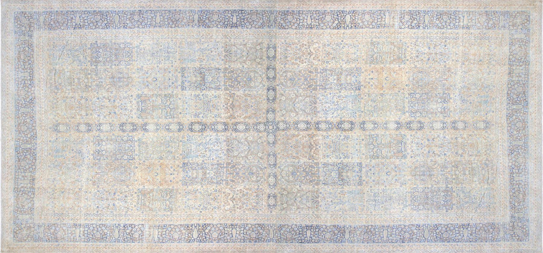 Vintage Persisch Kerman Teppich - 12'5
